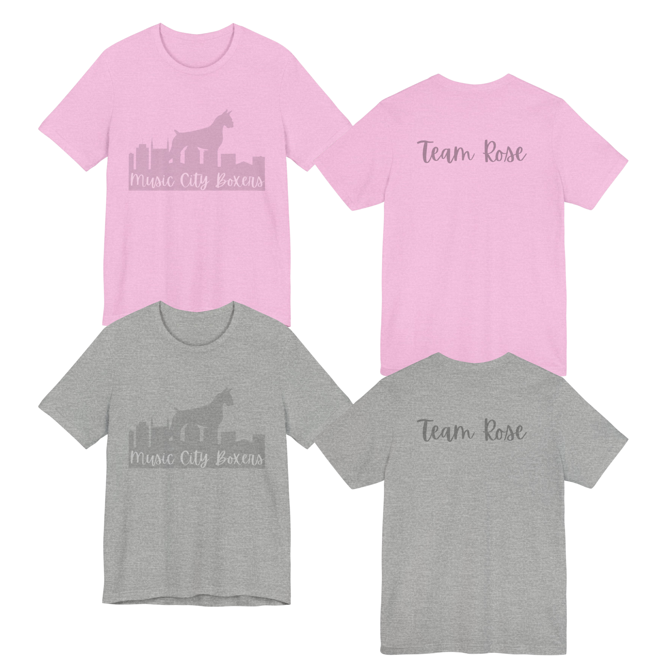 Custom MCB Shirt with your dog's name on back