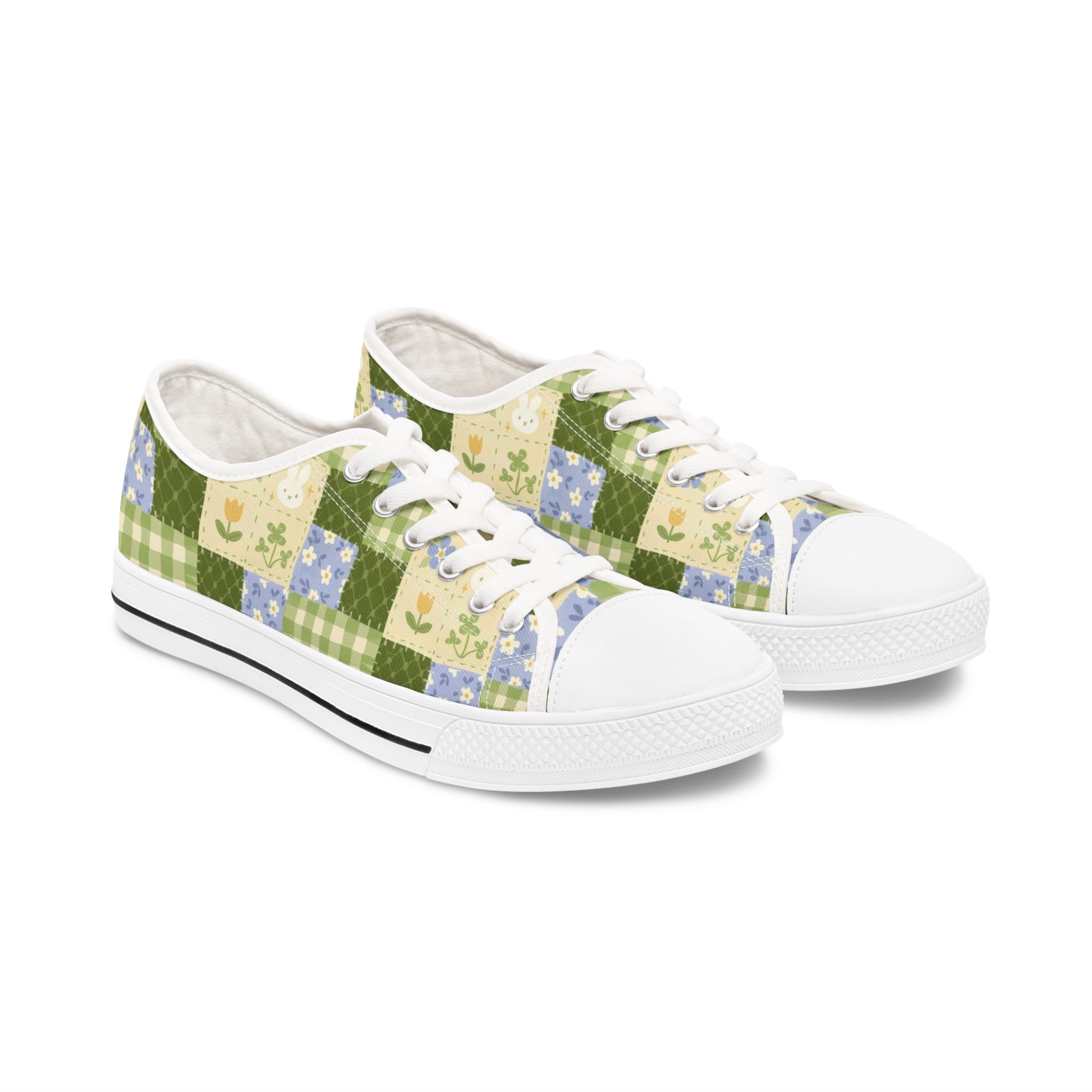 Personalized Women's Low Top Sneakers, Everyday Comfort, Casual Footwear, Trendy Sneakers, Summer, Gift for Her product thumbnail image