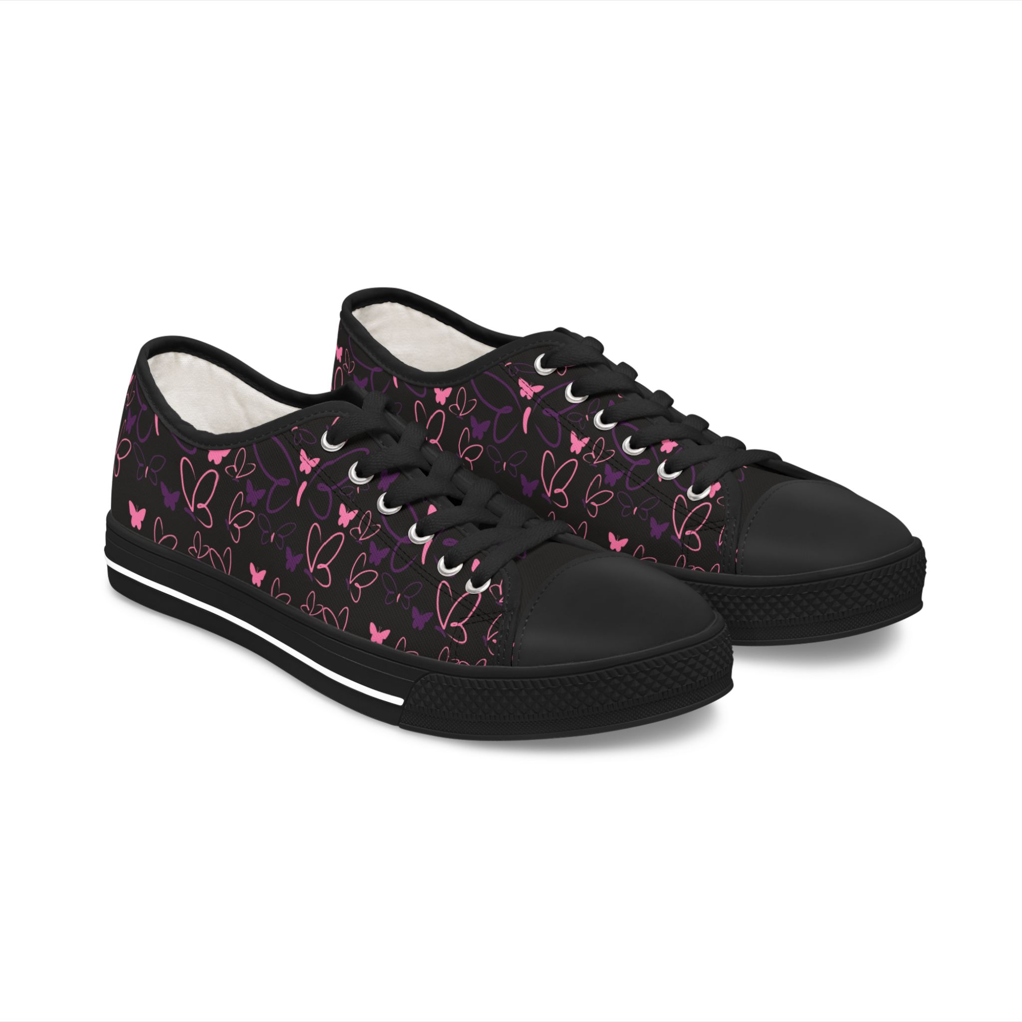 Personalized Women's Low Top Sneakers, Everyday Comfort, Casual Footwear, Trendy Sneakers, Summer, Gift for Her product thumbnail image