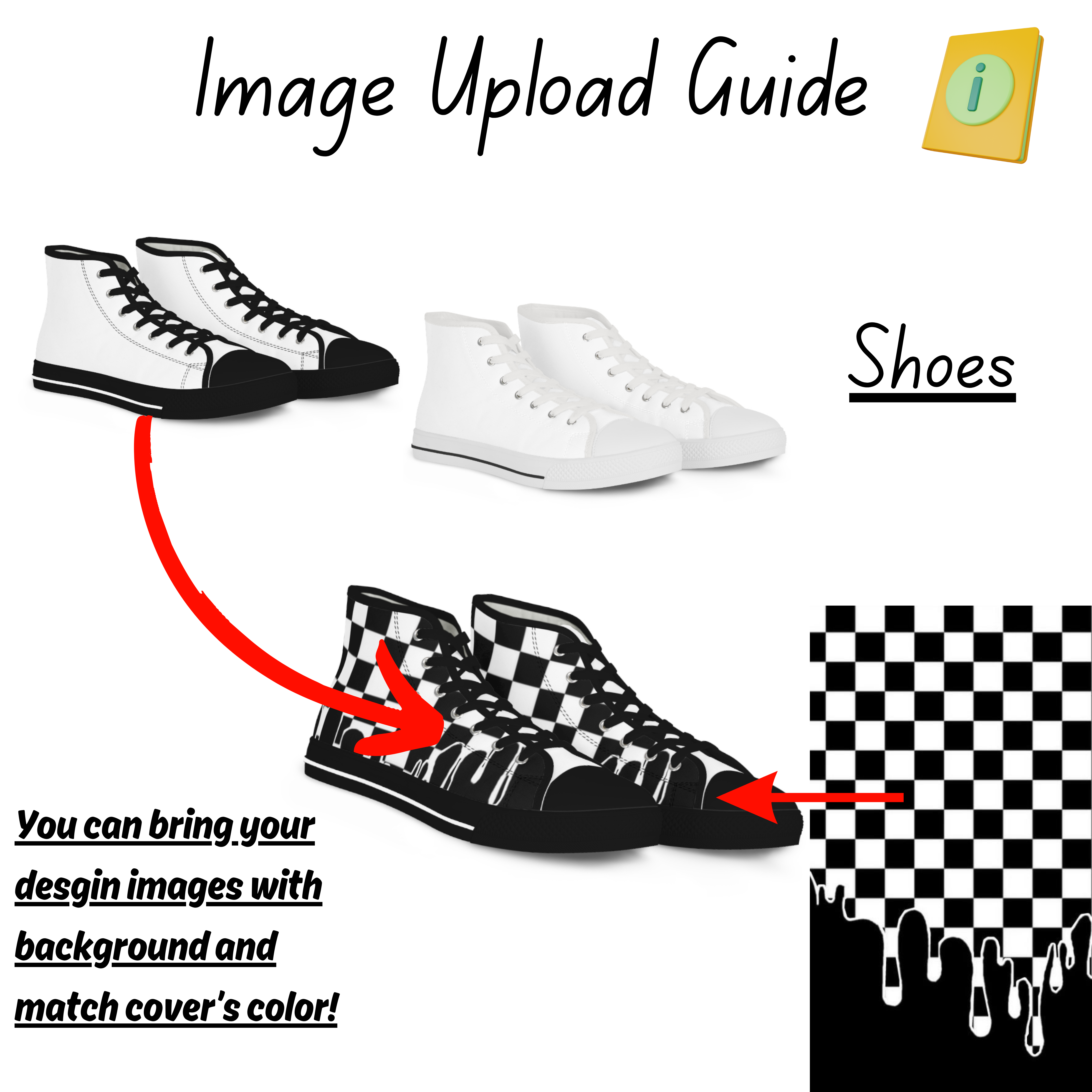 Personalized Women's High Top Sneakers, Casual Style, Streetwear, Comfortable Footwear, Fashion Designs, Gifts for Her product thumbnail image Personalized Women's High Top Sneakers, Casual Style, Streetwear, Comfortable Footwear, Fashion Designs, Gifts for Her product thumbnail image