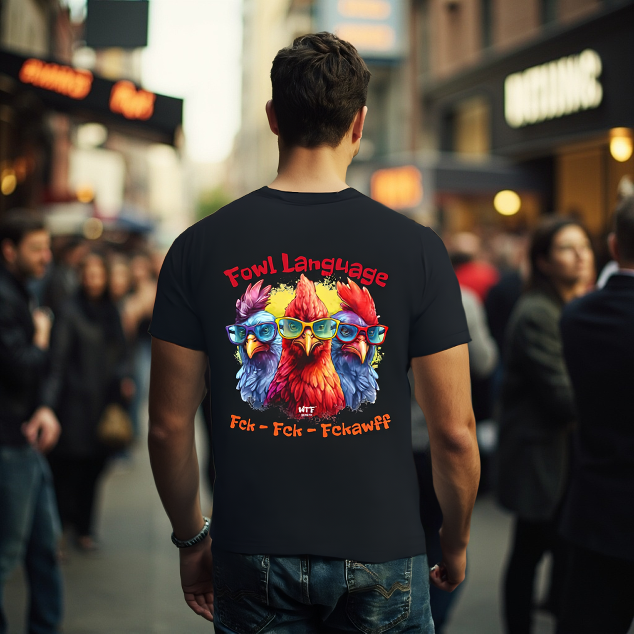 Fowl Language Sarcasm Tee Fowl Language Sarcasm Tee