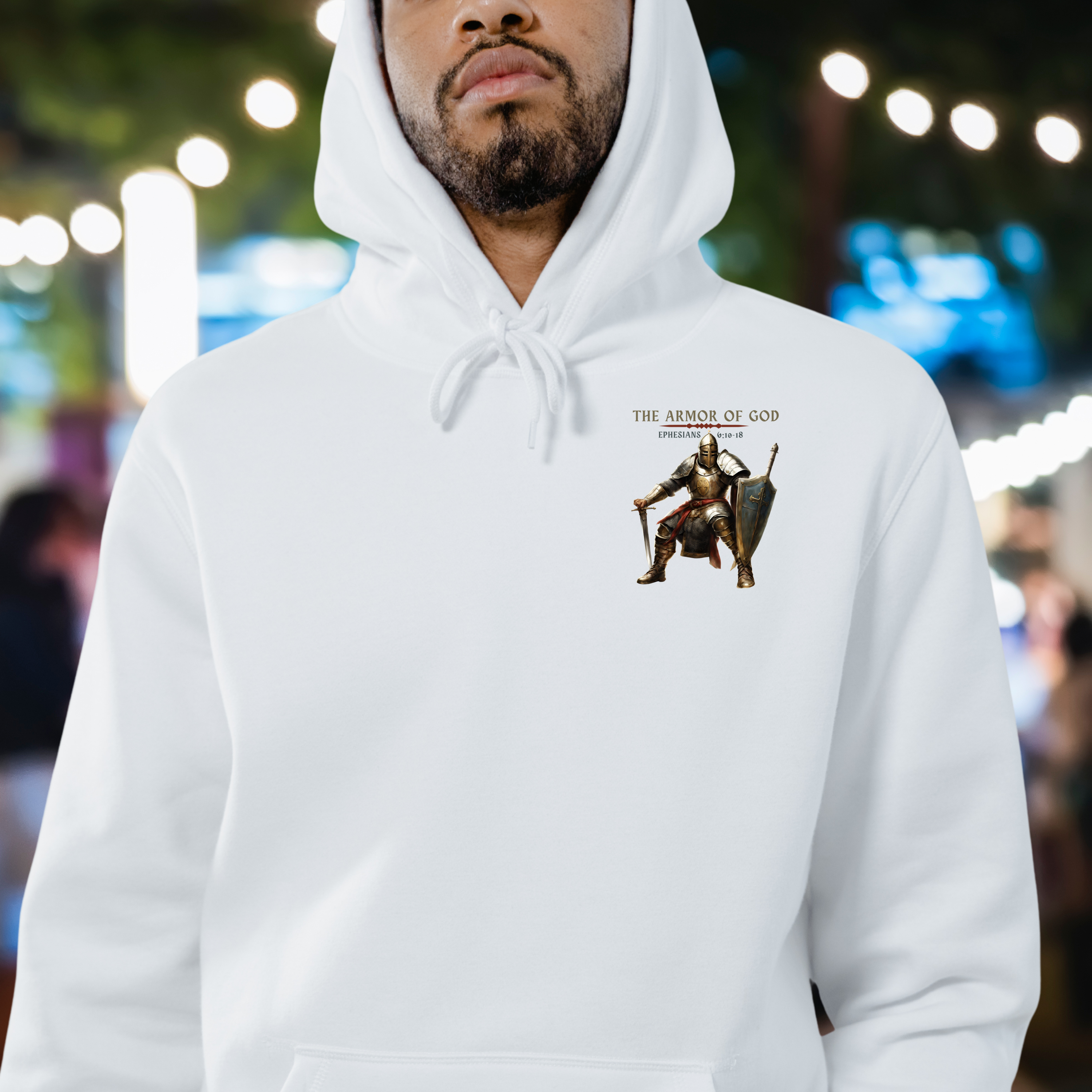 Armor of God - Unisex, Heavy Blend Pullover Hoodie product thumbnail image