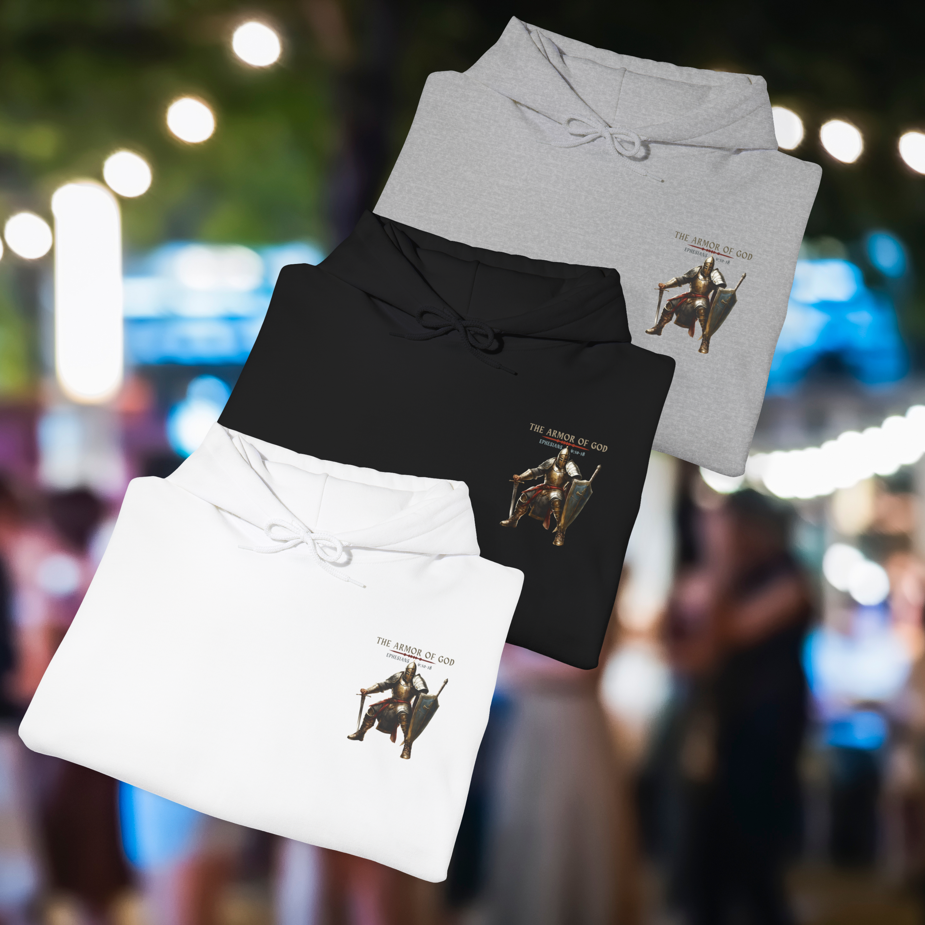 Armor of God - Unisex, Heavy Blend Pullover Hoodie product thumbnail image Armor of God - Unisex, Heavy Blend Pullover Hoodie product thumbnail image