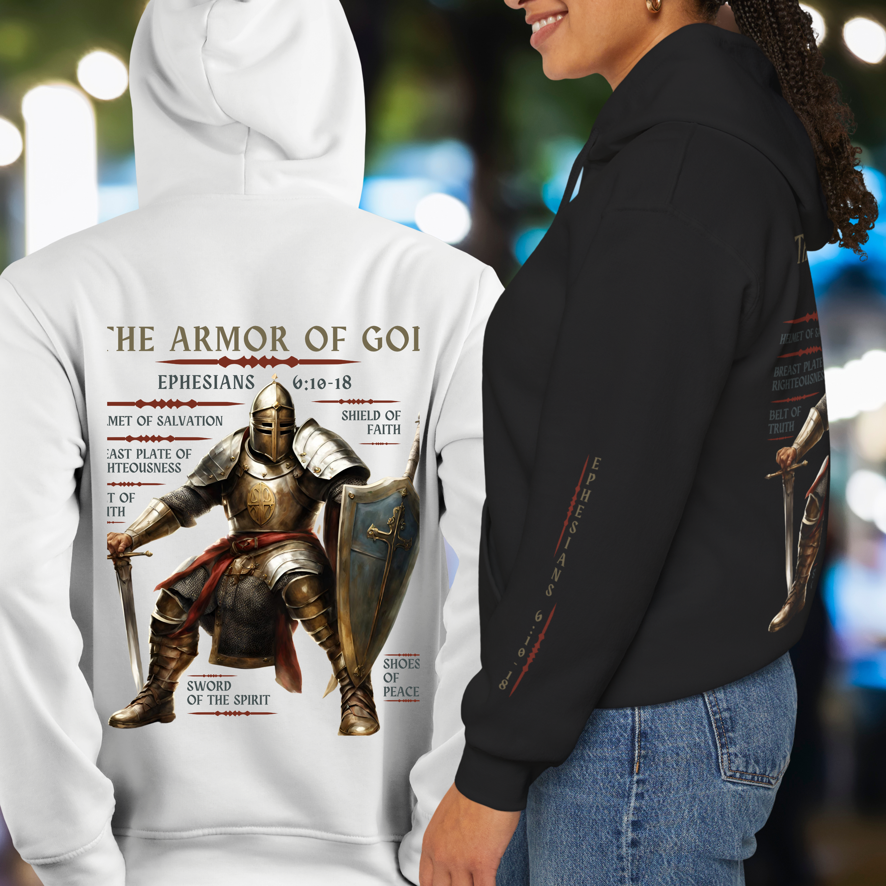 Armor of God - Unisex, Heavy Blend Pullover Hoodie product thumbnail image
