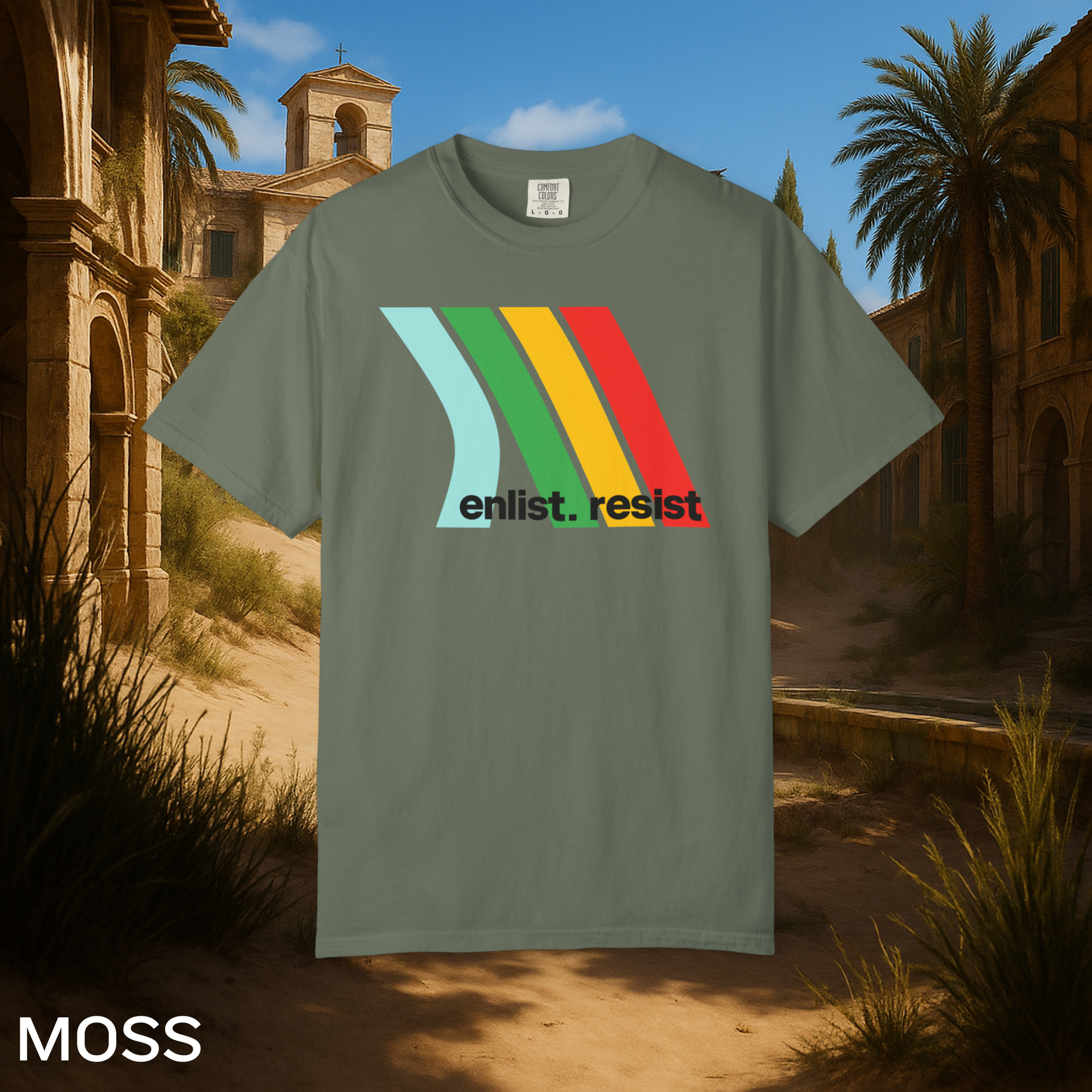 ARC Raiders Enlist Resist Shirt | ARCohlic Comfort Colors Tee | Extraction Shooter Merch | Gamer Gift for PS5 Xbox PC Twitch Kick Streamers