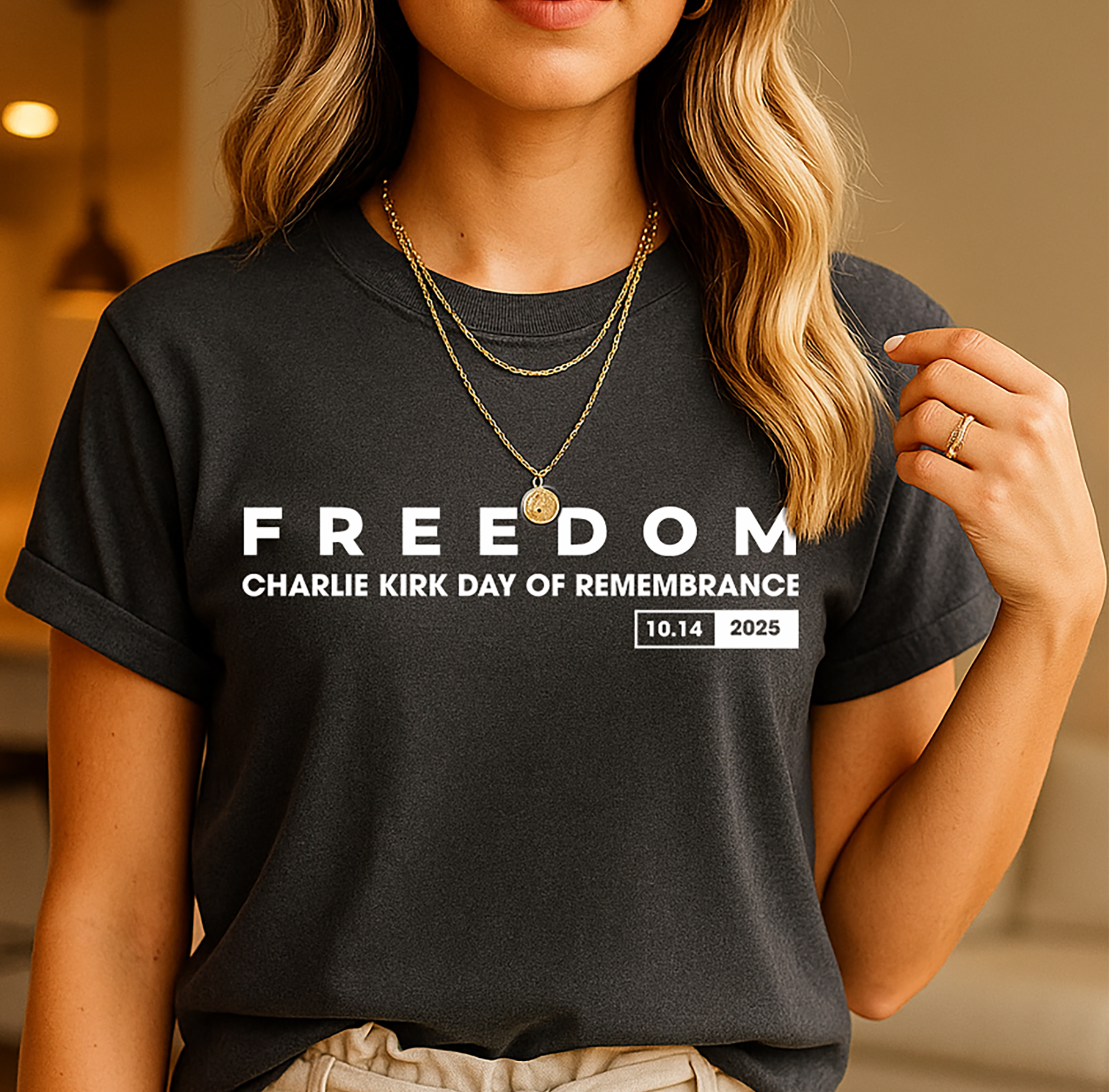 Charlie Kirk Remembrance Day T-Shirt
