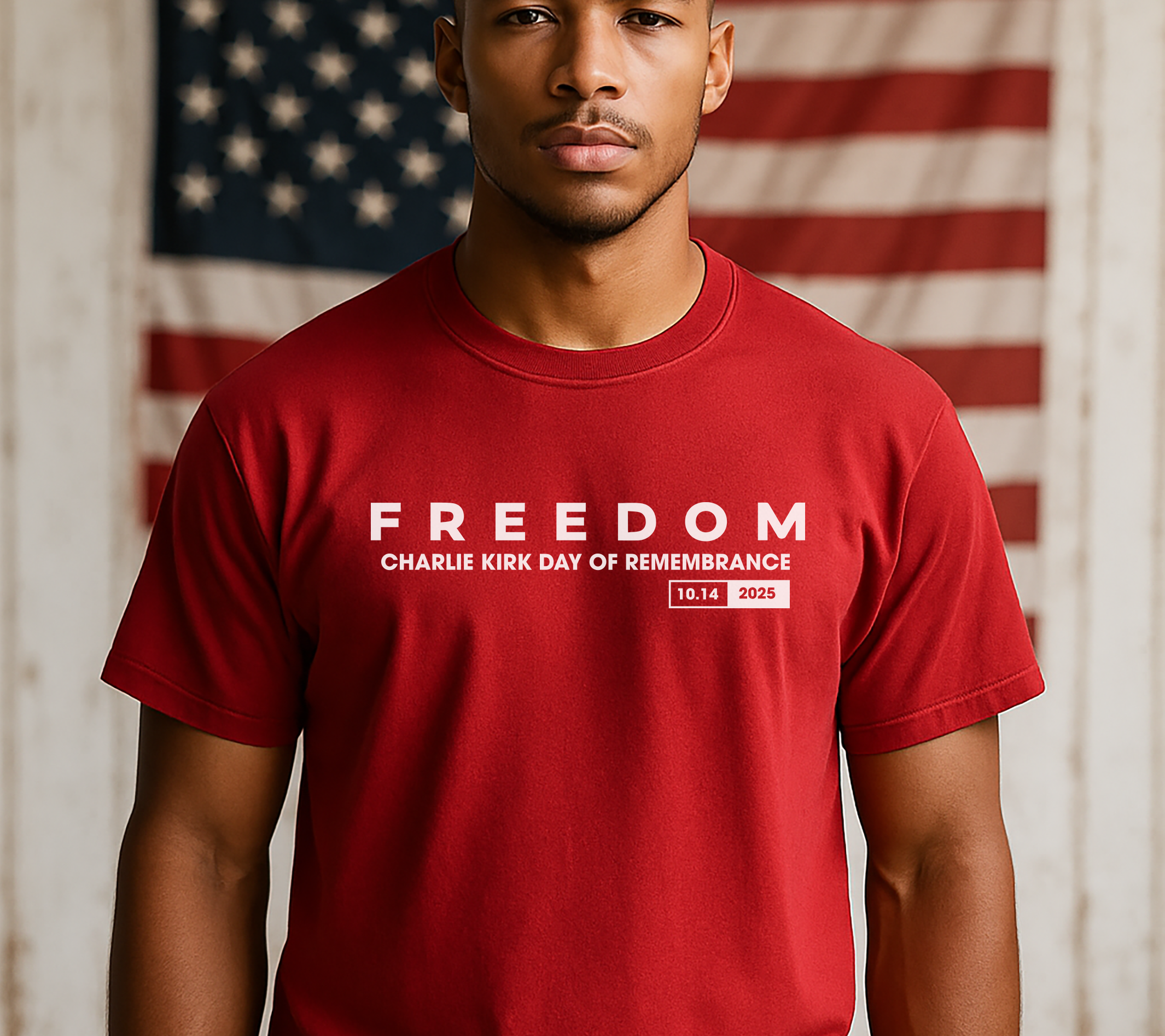 Charlie Kirk Remembrance Day T-Shirt product thumbnail image Charlie Kirk Remembrance Day T-Shirt product thumbnail image