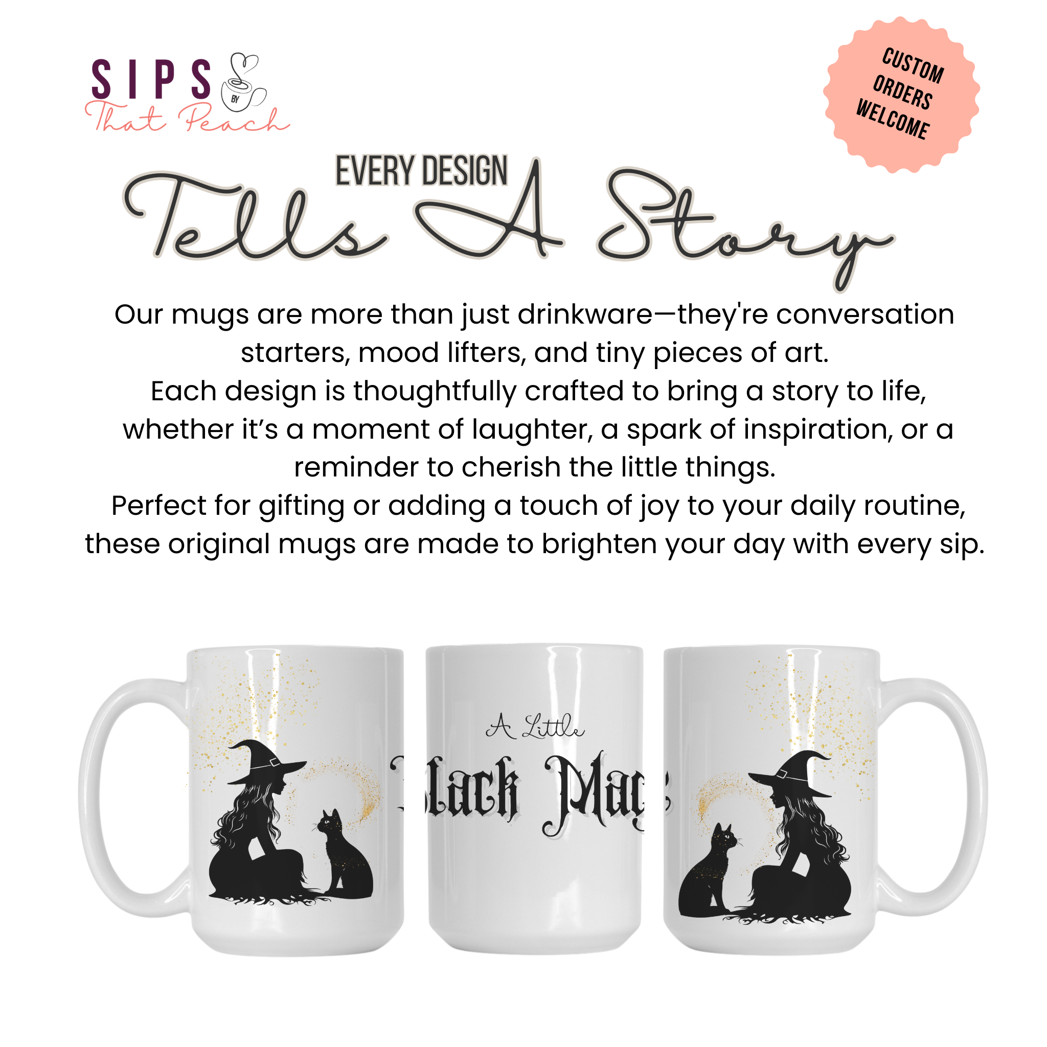 Custom Colorful Paw Print Ceramic Mug - Pet Lover Gift,  Cat Themed Drinkware, Animal Lover Kitchen Decor, Unique Pet Gift product thumbnail image