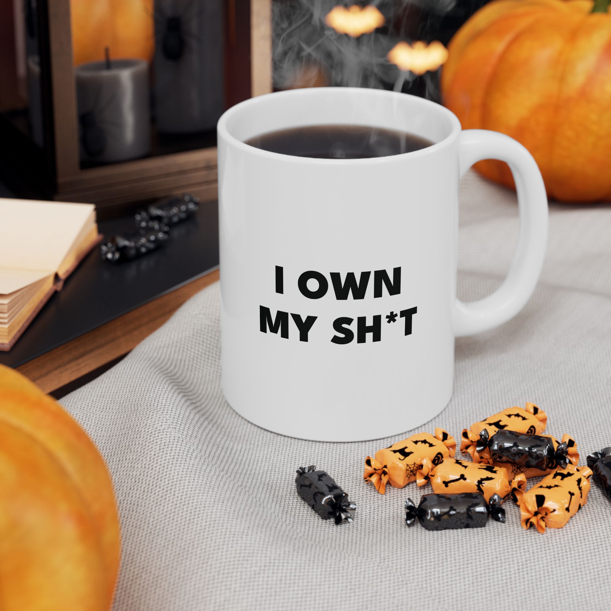 Funny Ceramic Mug 'I OWN MY SH*T' - Coffee Lovers, Office Humor, Birthday Gift product thumbnail image