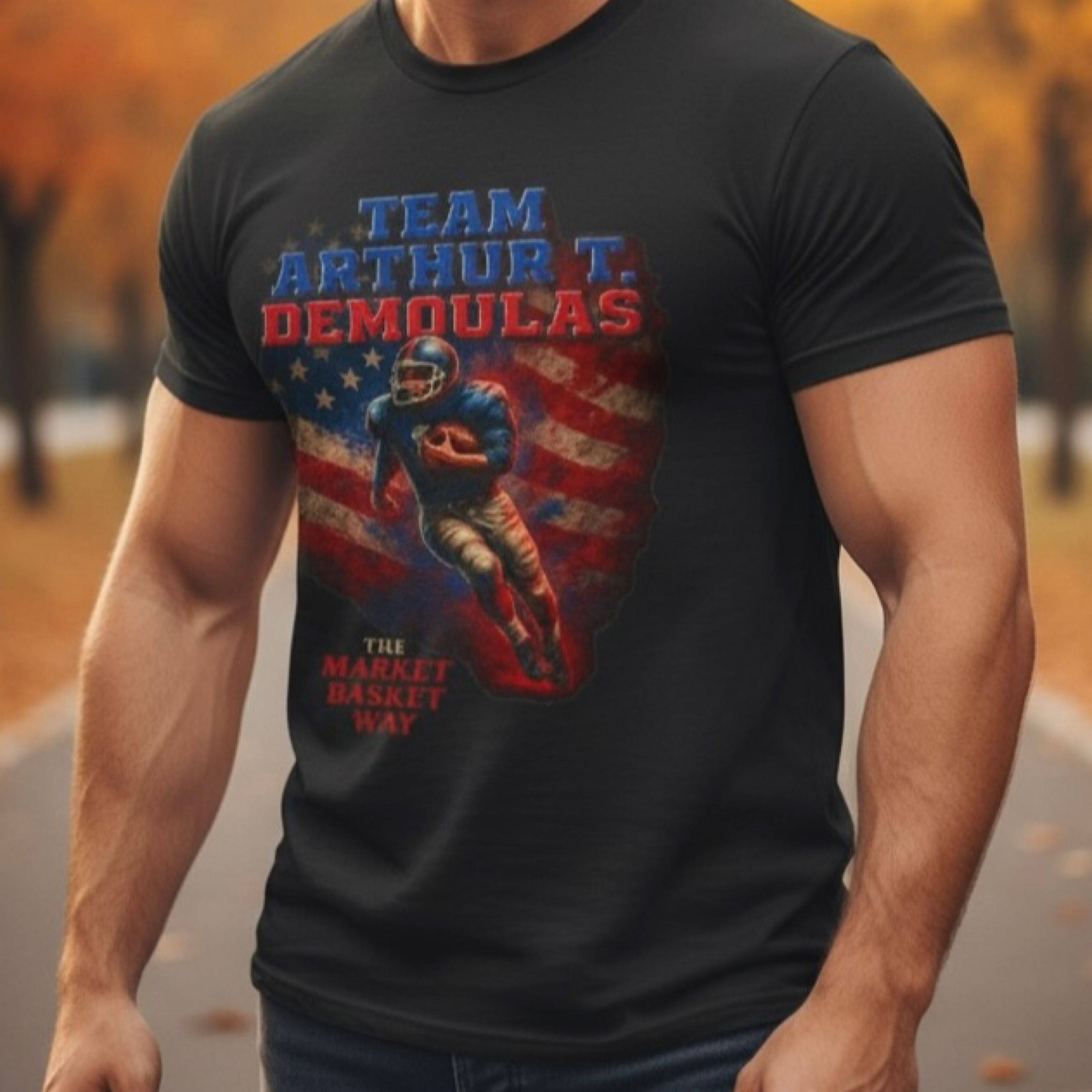 Team Arthur T Demoulas Unisex Cotton Tee