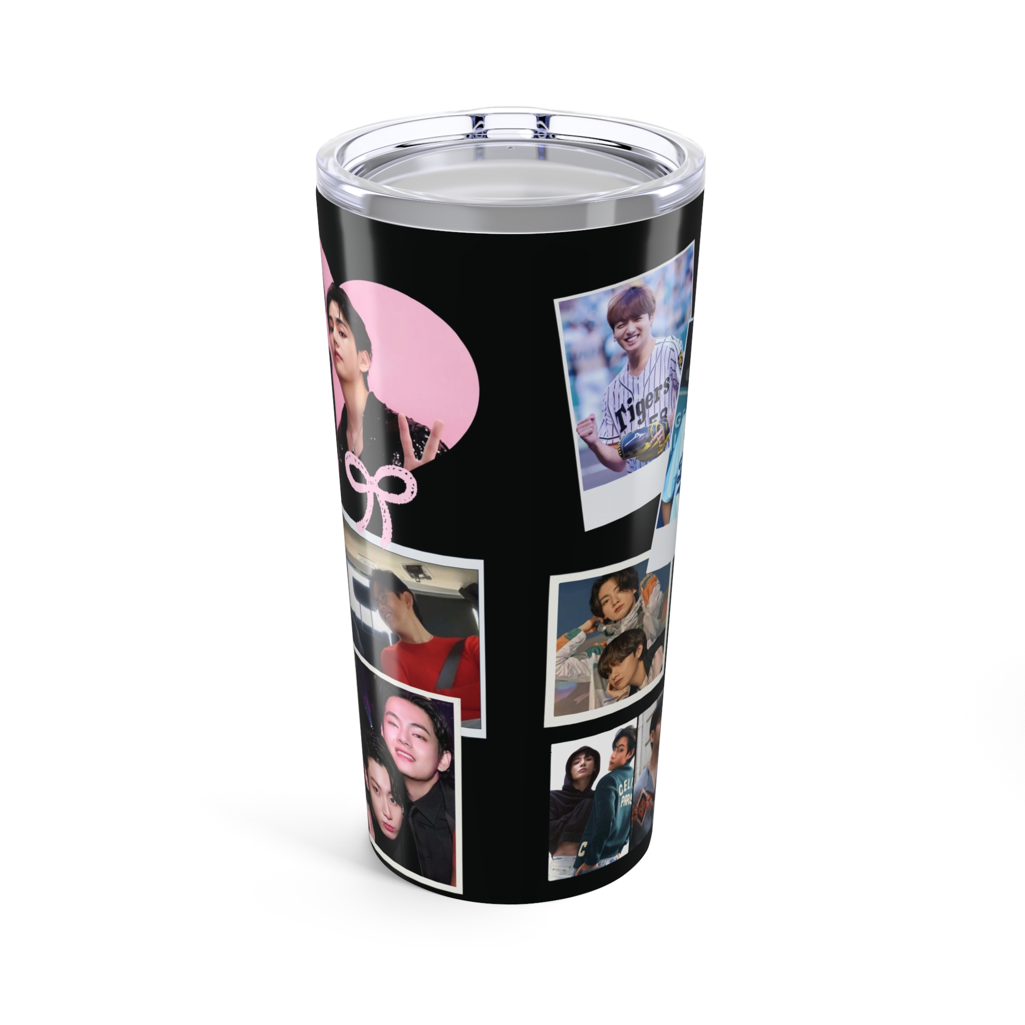 Taekook 20oz Stainless Steel Tumbler with lid product thumbnail image Taekook 20oz Stainless Steel Tumbler with lid product thumbnail image