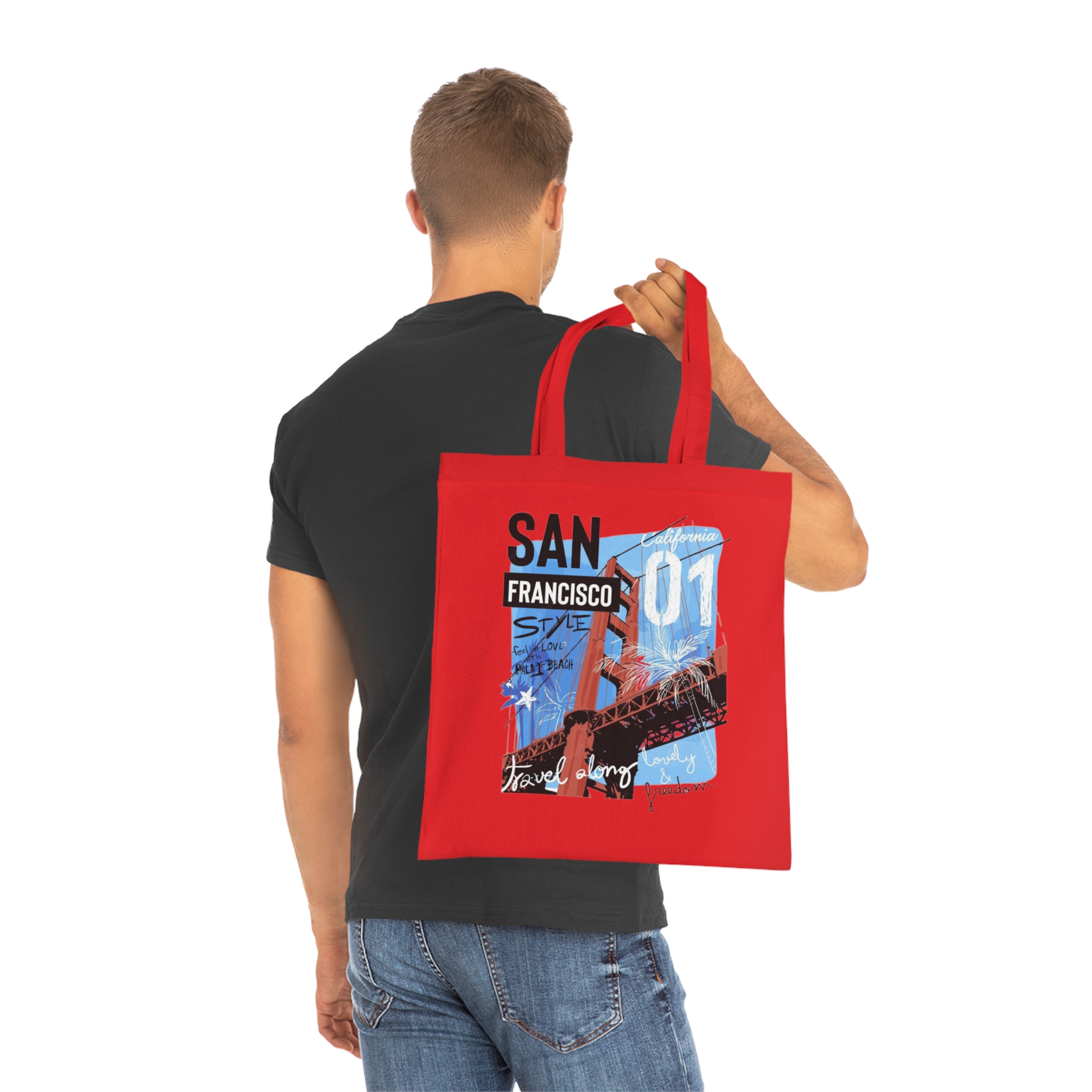 Personalized 100% Cotton Tote Bag, Shopping, Grocery Bag, Gym, Casual, Students, Eco-friendly, Birthday Gift for Her/Him product thumbnail image Personalized 100% Cotton Tote Bag, Shopping, Grocery Bag, Gym, Casual, Students, Eco-friendly, Birthday Gift for Her/Him product thumbnail image