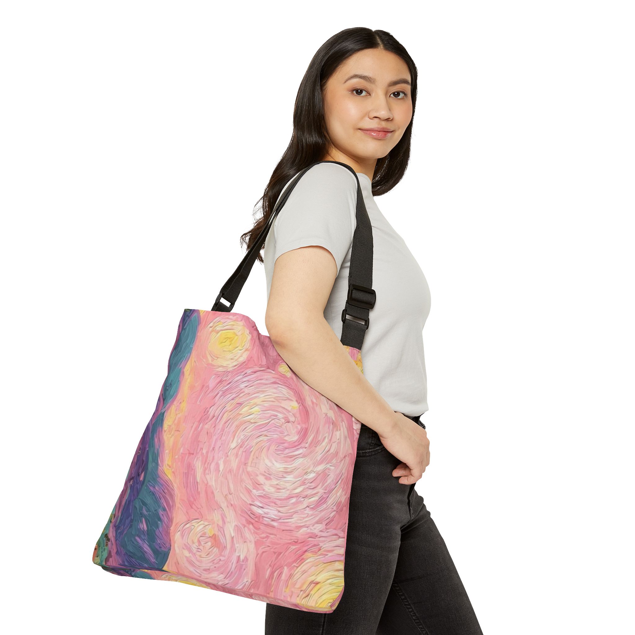 Personalized Adjustable Tote Bag, Custom Design, Travel, Shopping, Casual, Trendy, Work, Gym, Students, Birthday Gift for Her/Him product thumbnail image Personalized Adjustable Tote Bag, Custom Design, Travel, Shopping, Casual, Trendy, Work, Gym, Students, Birthday Gift for Her/Him product thumbnail image