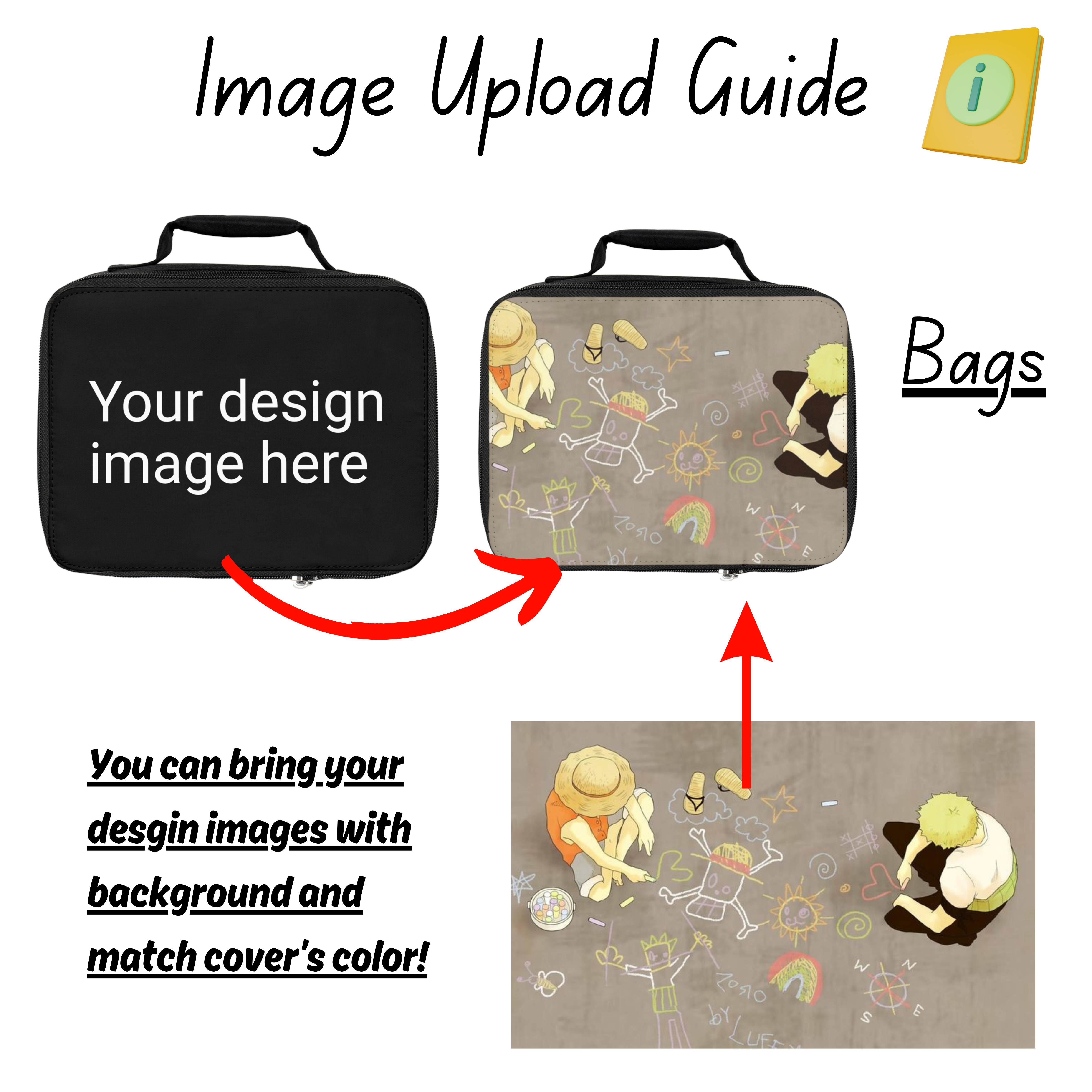 Personalized Lunch Bag for School and Work, Insulated Tote, Kids Lunchbox, Back to School, Picnic, Meal Container product thumbnail image Personalized Lunch Bag for School and Work, Insulated Tote, Kids Lunchbox, Back to School, Picnic, Meal Container product thumbnail image