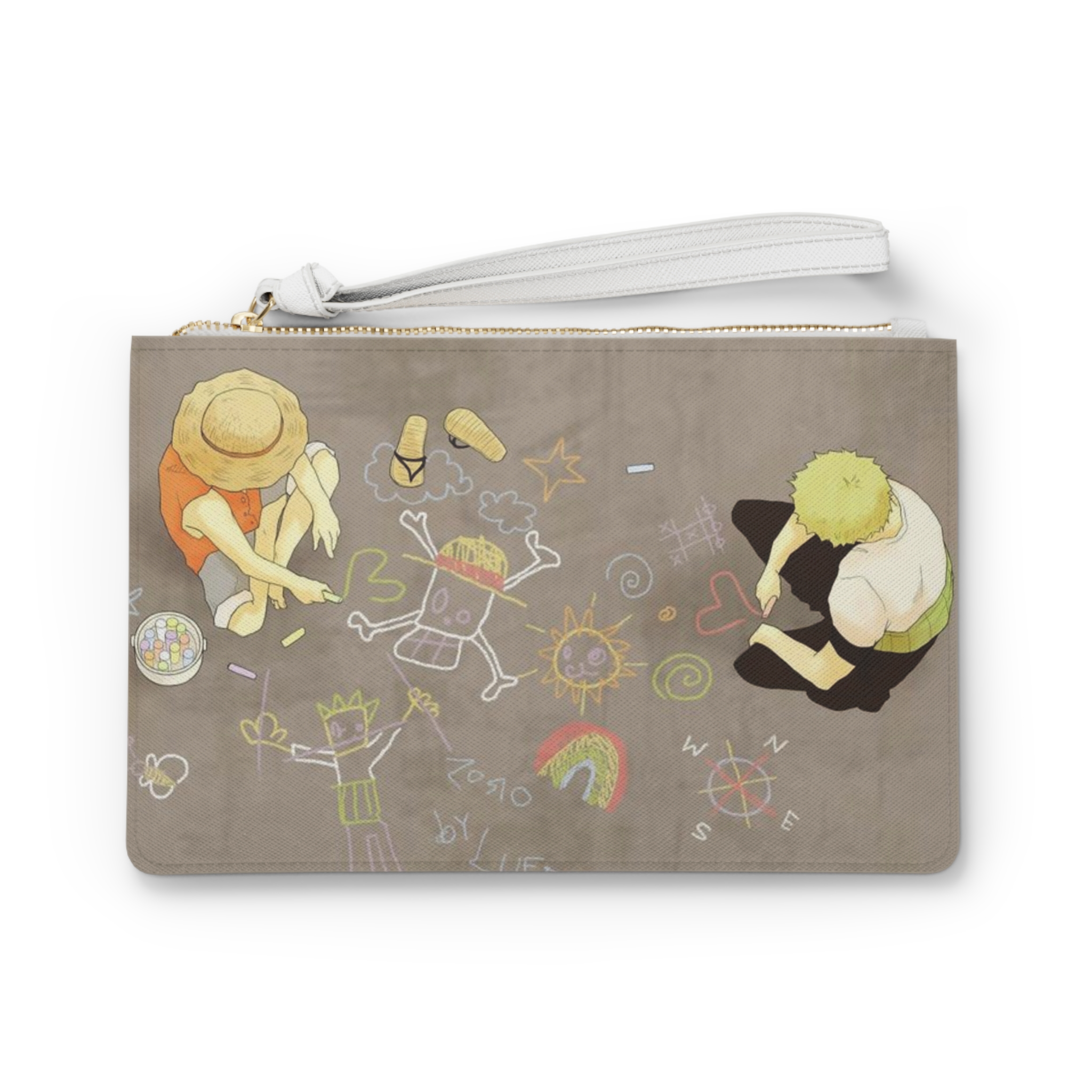 Personalized Clutch Bag, Makeup Organizer, Aesthetic Fashion, Travel Accessory, Mini Purse, Birthdays, Anniversaries, Weddings Gifts for Her product thumbnail image