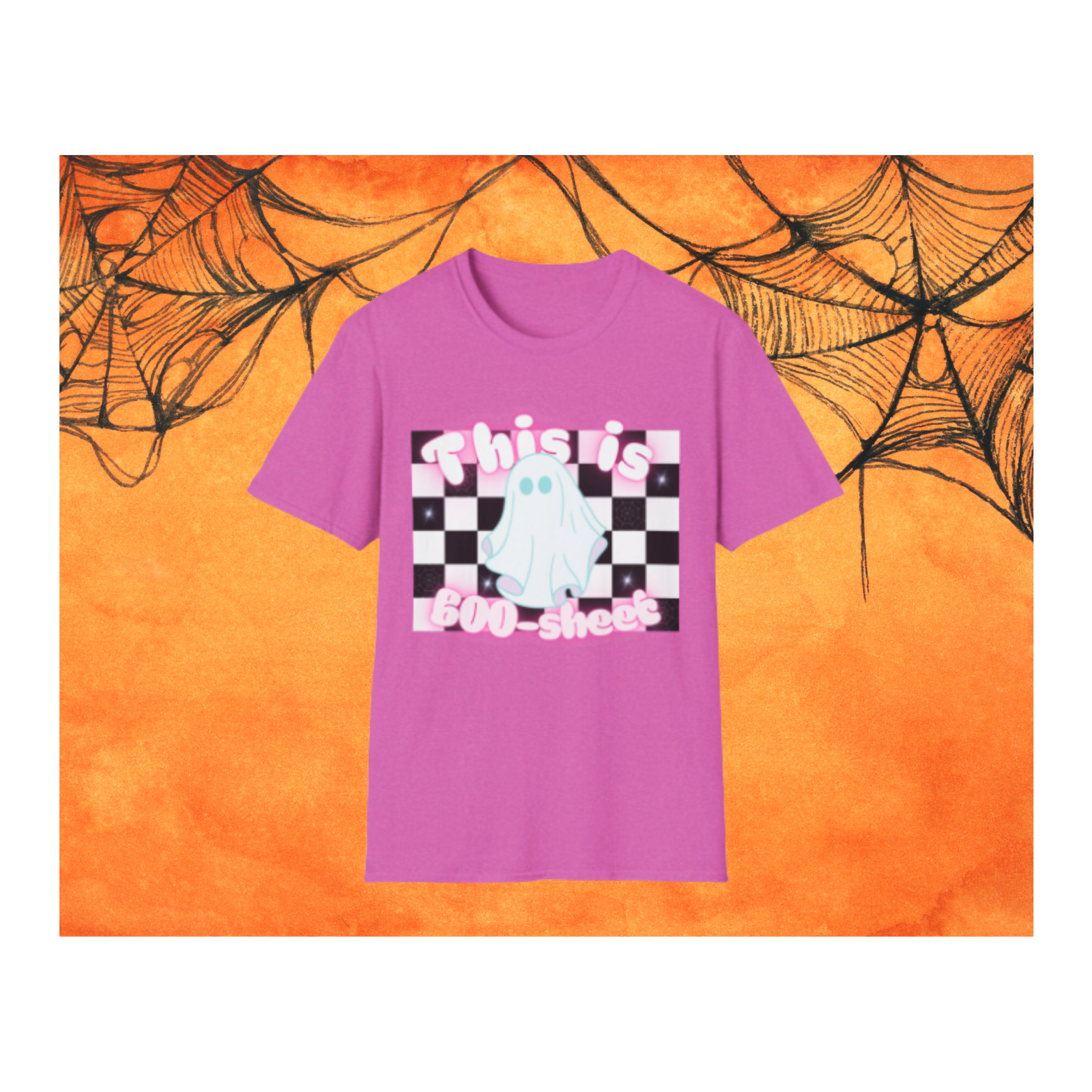 BooSheet Ghost Unisex T-Shirt product thumbnail image