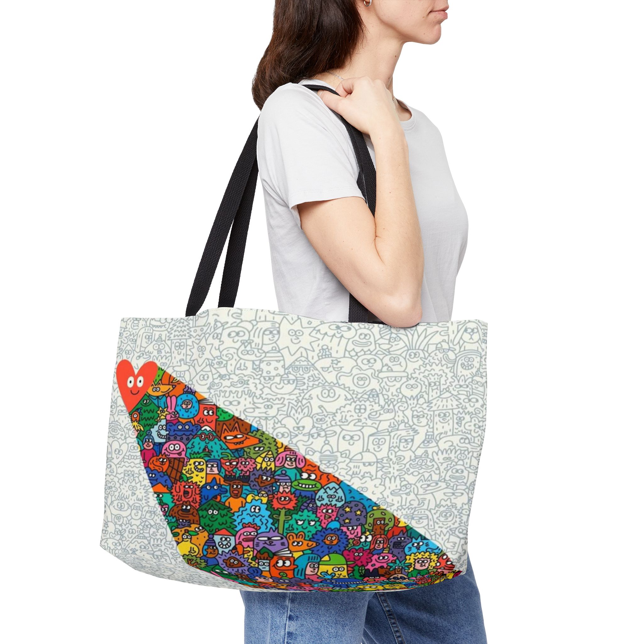 Personalized Family Size Tote Bag, Travel, Holidays, Casual Weekender, Trendy, Shopping, Gym, Work, Students, Beach, Birthday Gift for Her/Him product thumbnail image Personalized Family Size Tote Bag, Travel, Holidays, Casual Weekender, Trendy, Shopping, Gym, Work, Students, Beach, Birthday Gift for Her/Him product thumbnail image