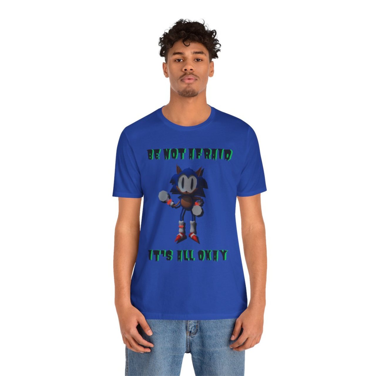 Speedy Hero Horror Unisex Tee product thumbnail image
