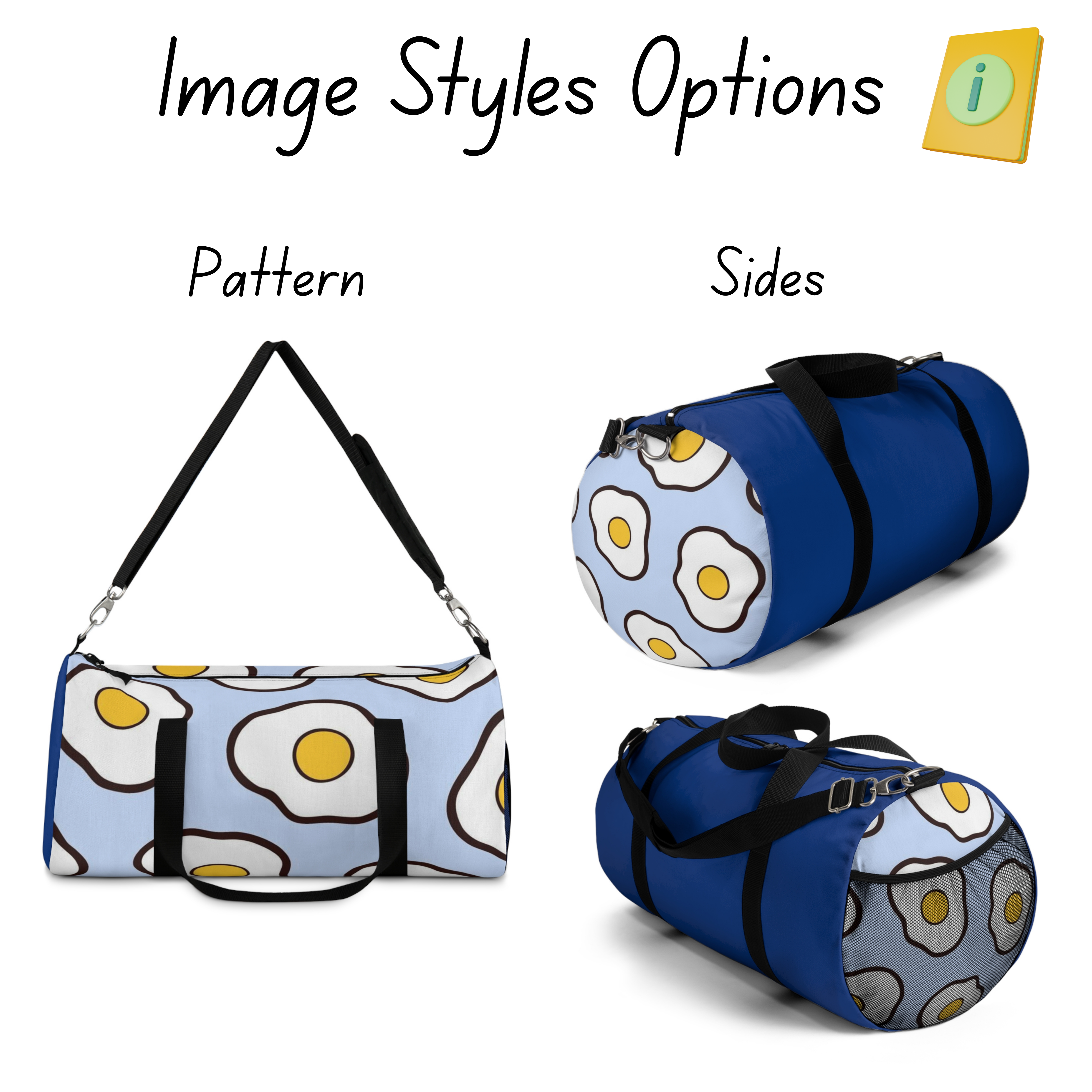 Personalized Duffel Bag, Adjustable Shoulder Bag, Travel Accessories, Gym, Weekend, Sport, Fitness, Adventurers, Holidays, Casual, Trendy, Birthday Gift for Her/Him product thumbnail image