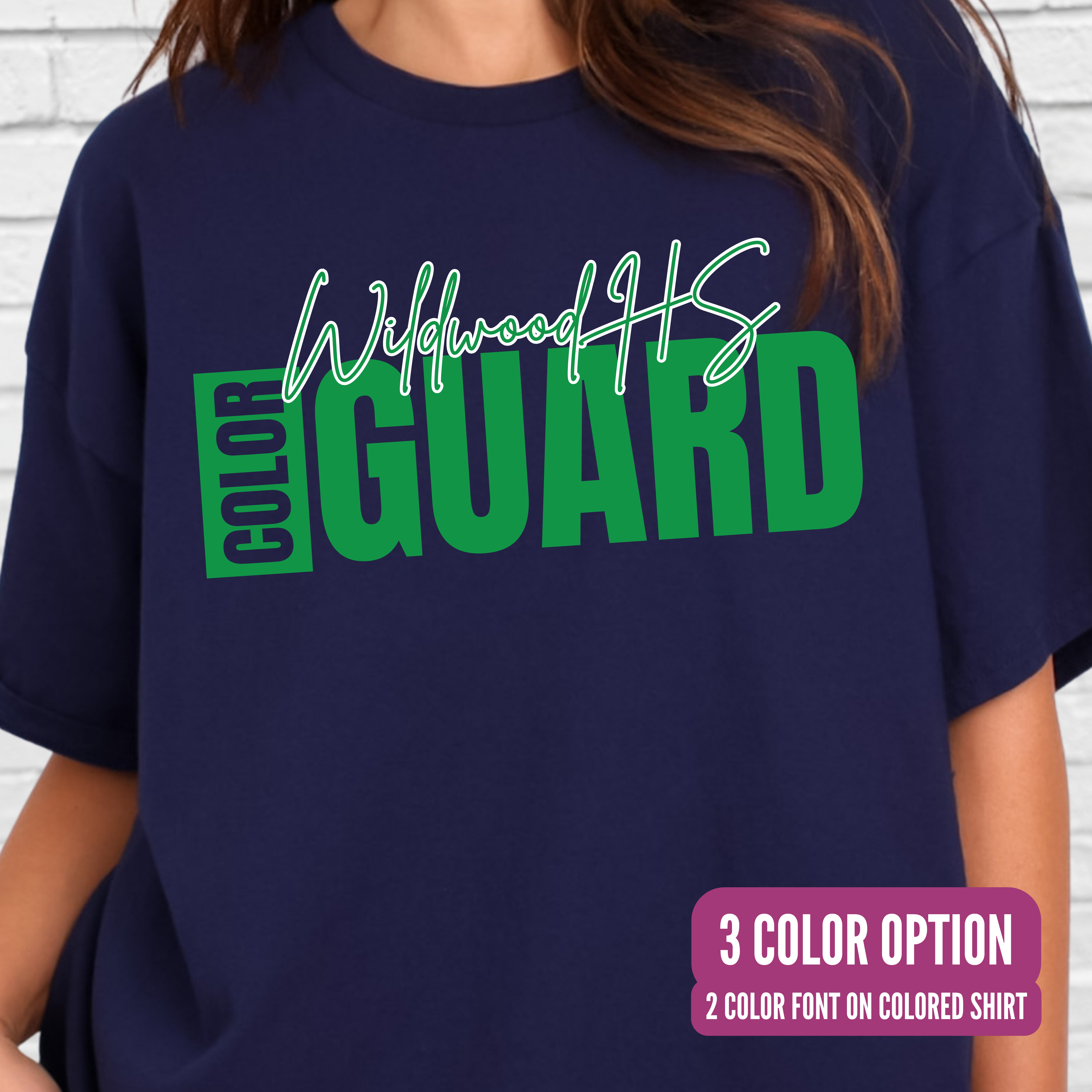 Custom Color Guard Unisex Heavy Cotton Tee product thumbnail image