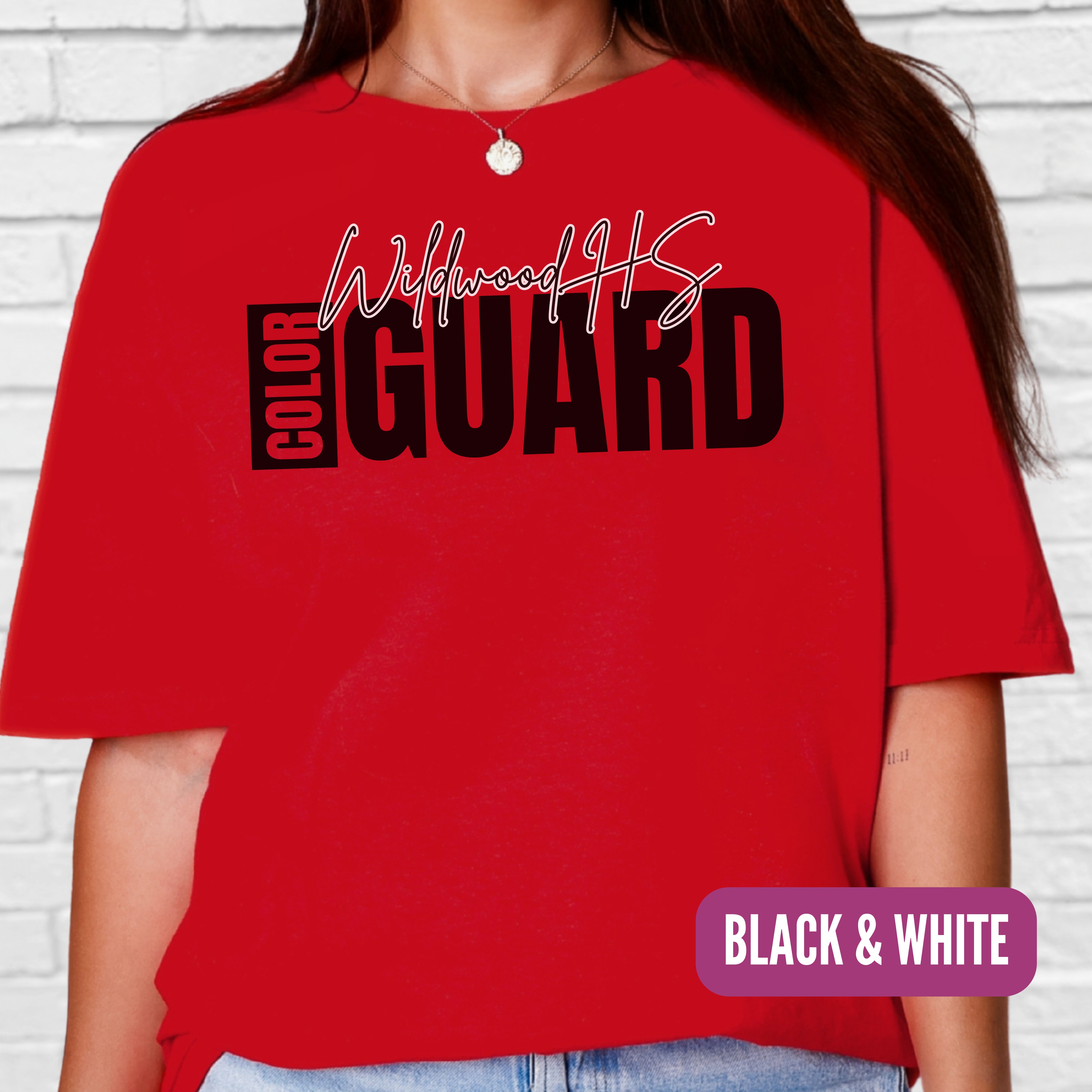 Custom Color Guard Unisex Heavy Cotton Tee product thumbnail image