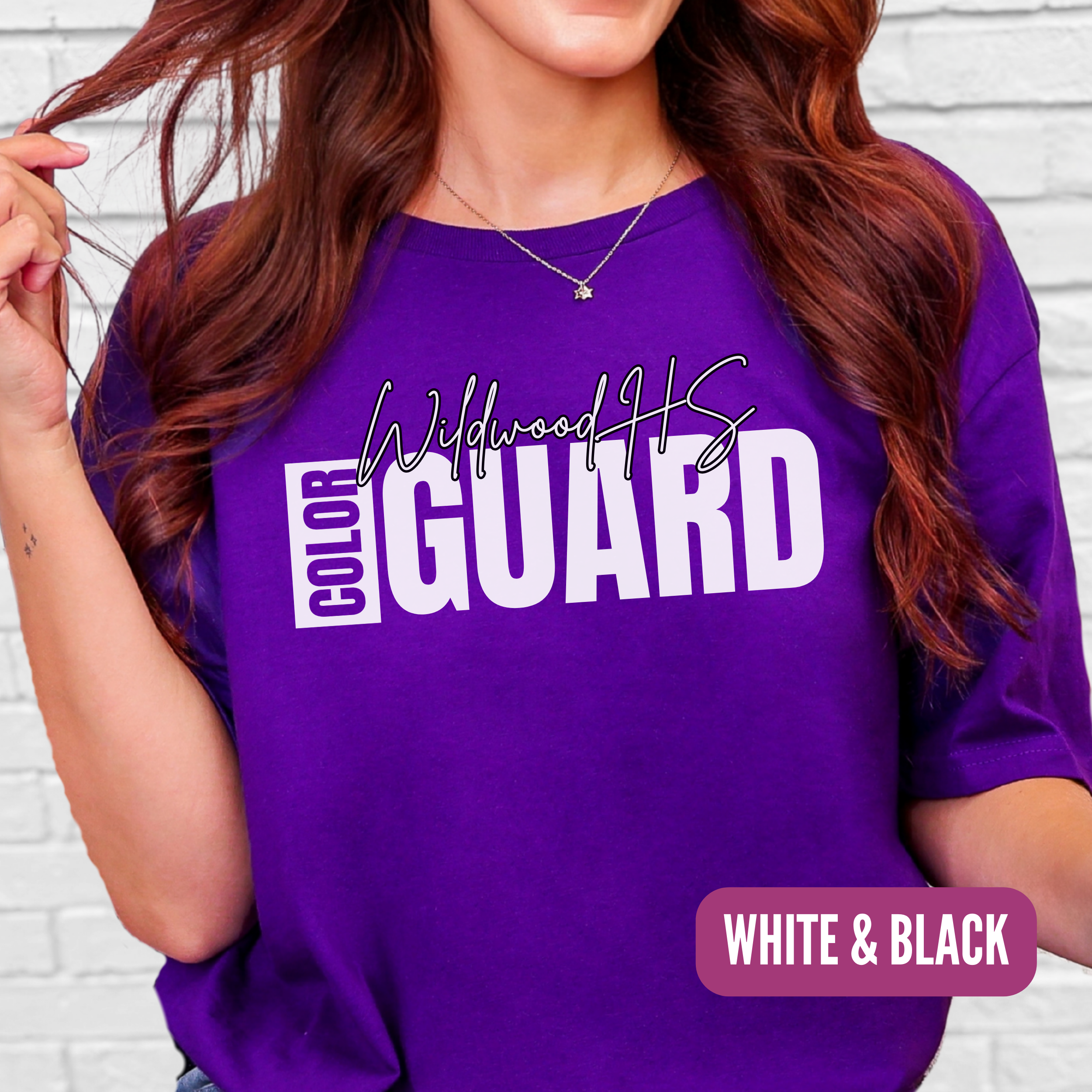 Custom Color Guard Unisex Heavy Cotton Tee