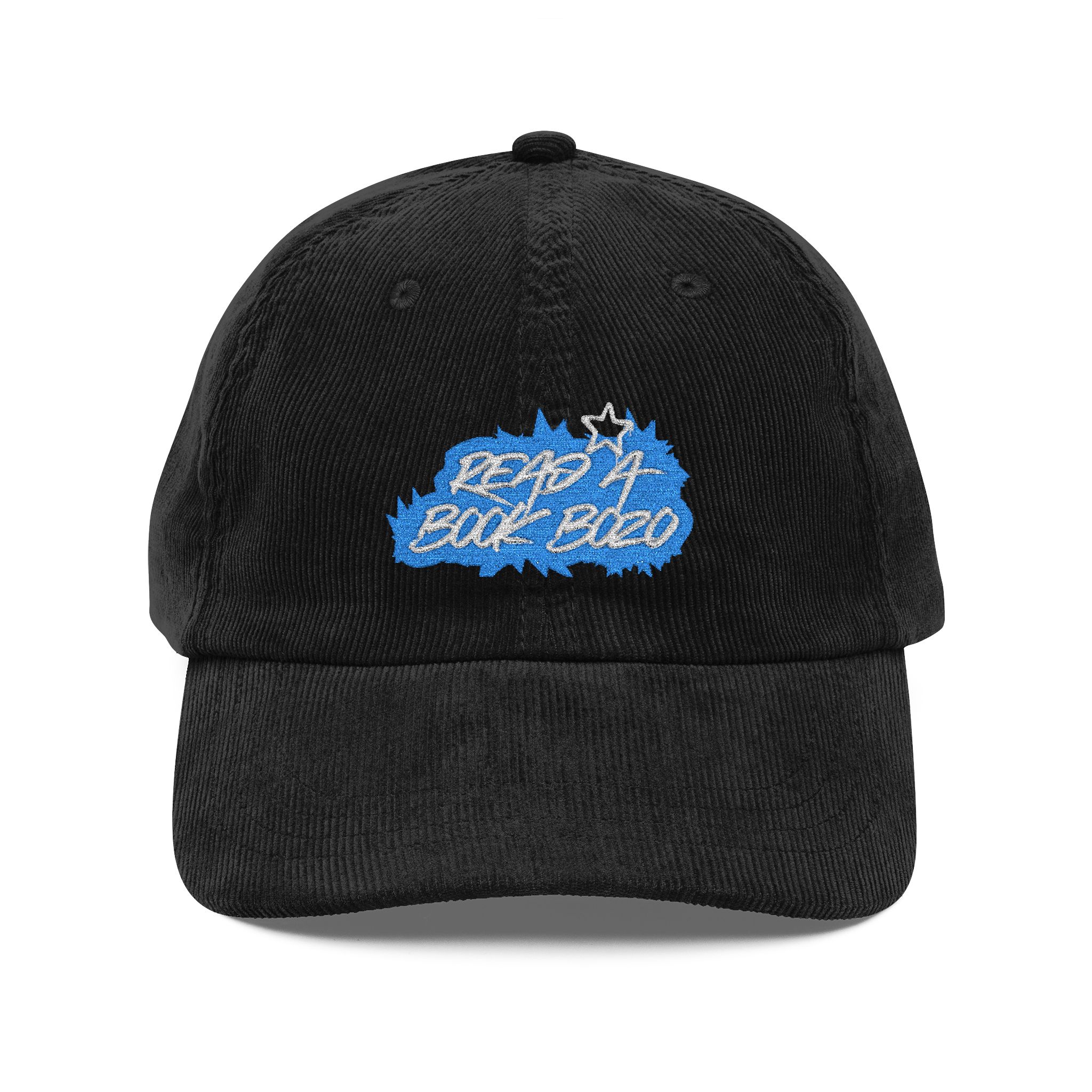 Read A Book Bozo - Vintage Corduroy Cap with Embroidery product thumbnail image Read A Book Bozo - Vintage Corduroy Cap with Embroidery product thumbnail image