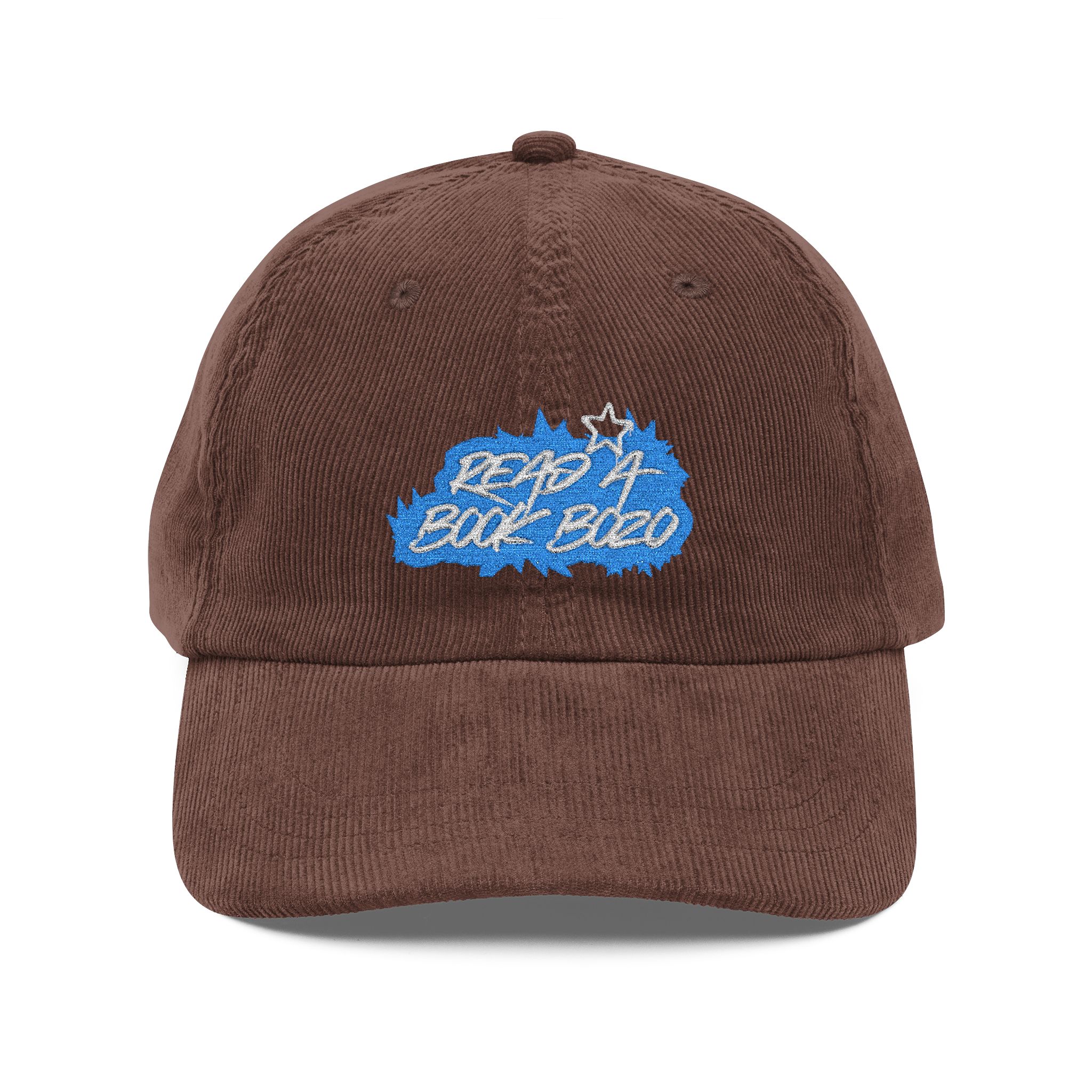Read A Book Bozo - Vintage Corduroy Cap with Embroidery product thumbnail image