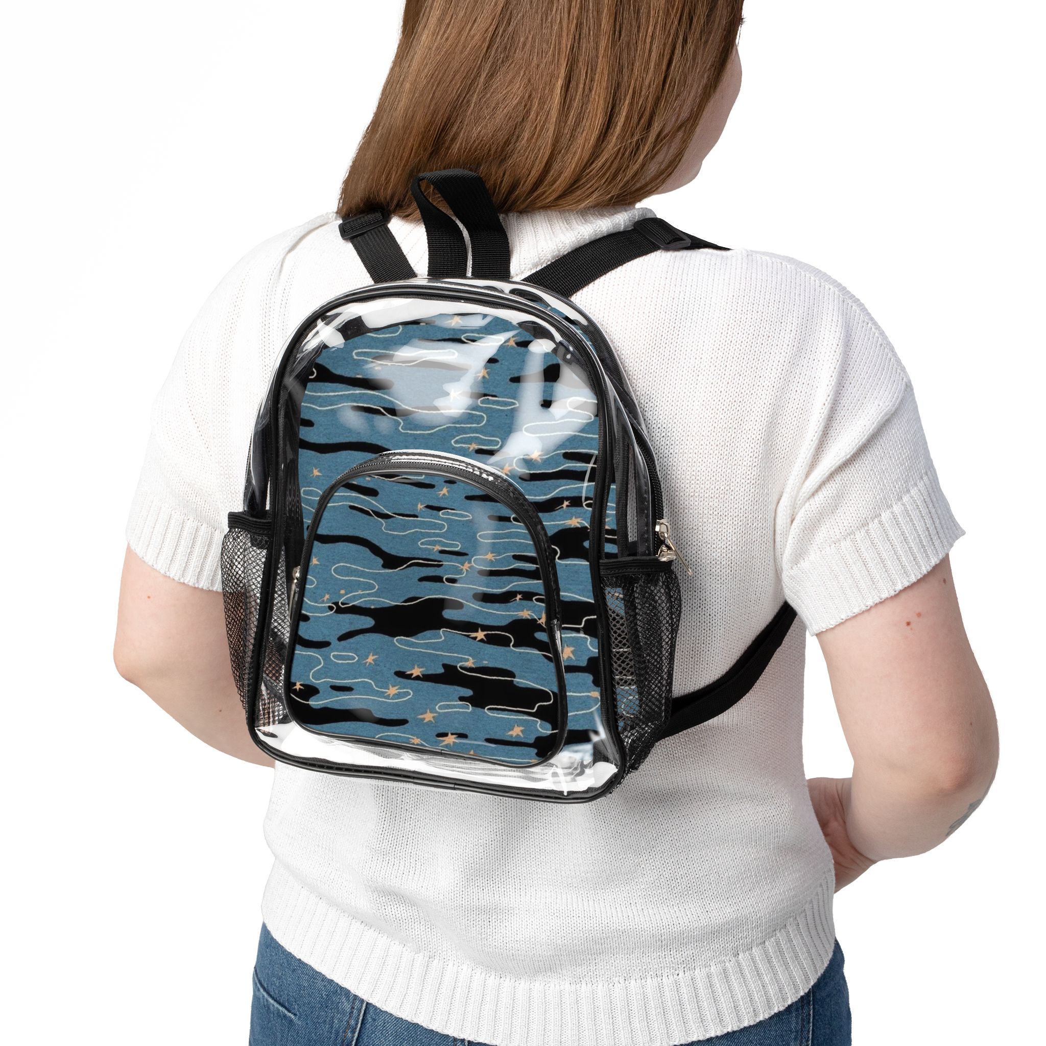 Personalized Clear Backpack, Festivals, Aesthetic Designs, Transparent, Stylish, Travel, Students, Adventurers, Holiday Pack, Birthday Gifts for Her/Him product thumbnail image Personalized Clear Backpack, Festivals, Aesthetic Designs, Transparent, Stylish, Travel, Students, Adventurers, Holiday Pack, Birthday Gifts for Her/Him product thumbnail image