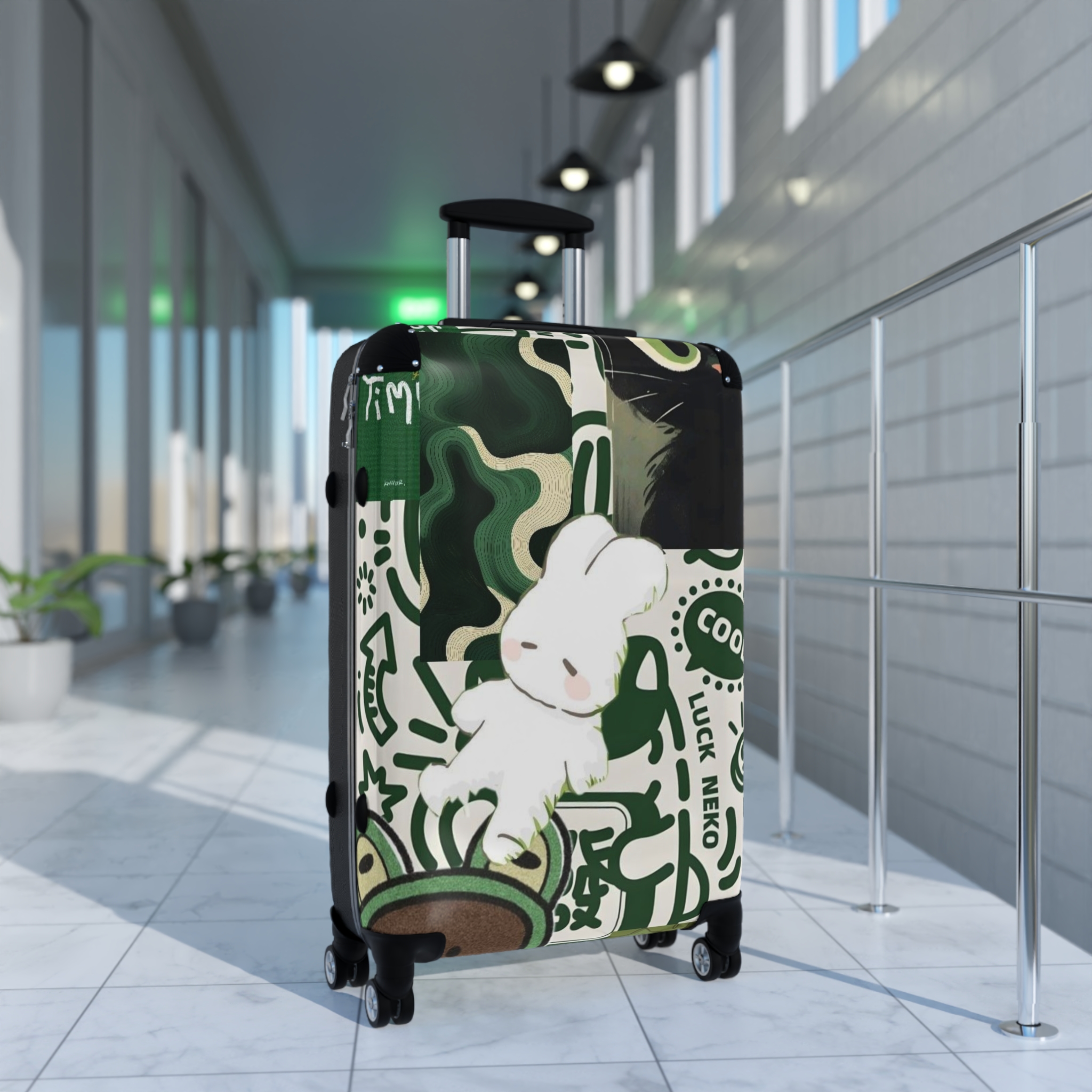 Personalized Travel Suitcase, Custom Sizes, Luggage, Stylish Travelers Accessory, Adventurers, Holiday Vacation Essentials, Functional Gift for Her/Him product thumbnail image Personalized Travel Suitcase, Custom Sizes, Luggage, Stylish Travelers Accessory, Adventurers, Holiday Vacation Essentials, Functional Gift for Her/Him product thumbnail image