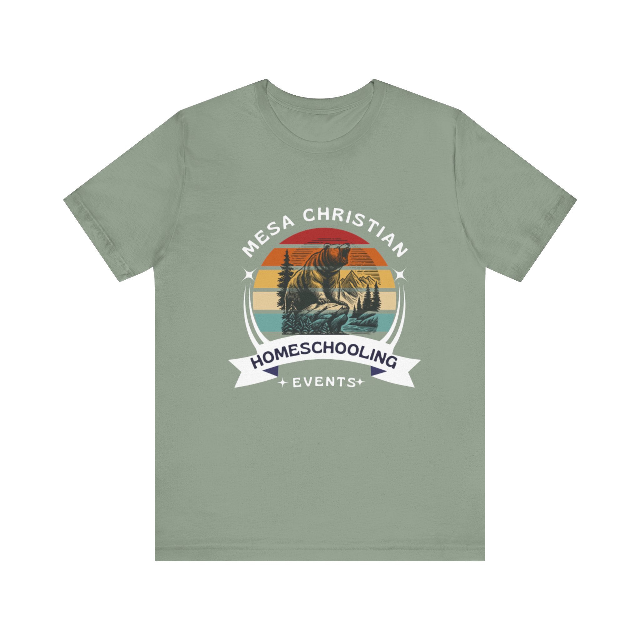 Mesa Christian Homeschooling Events Adult- Unisex Jersey Short Sleeve Tee product thumbnail image