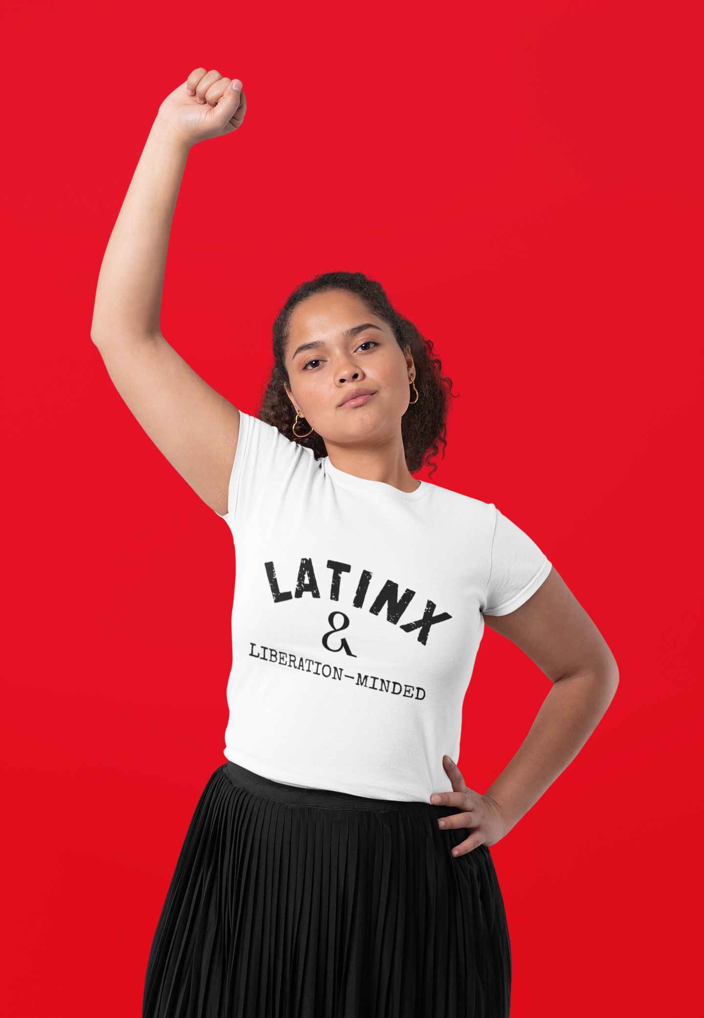 Latinx &amp; Liberation-Minded Tee product thumbnail image