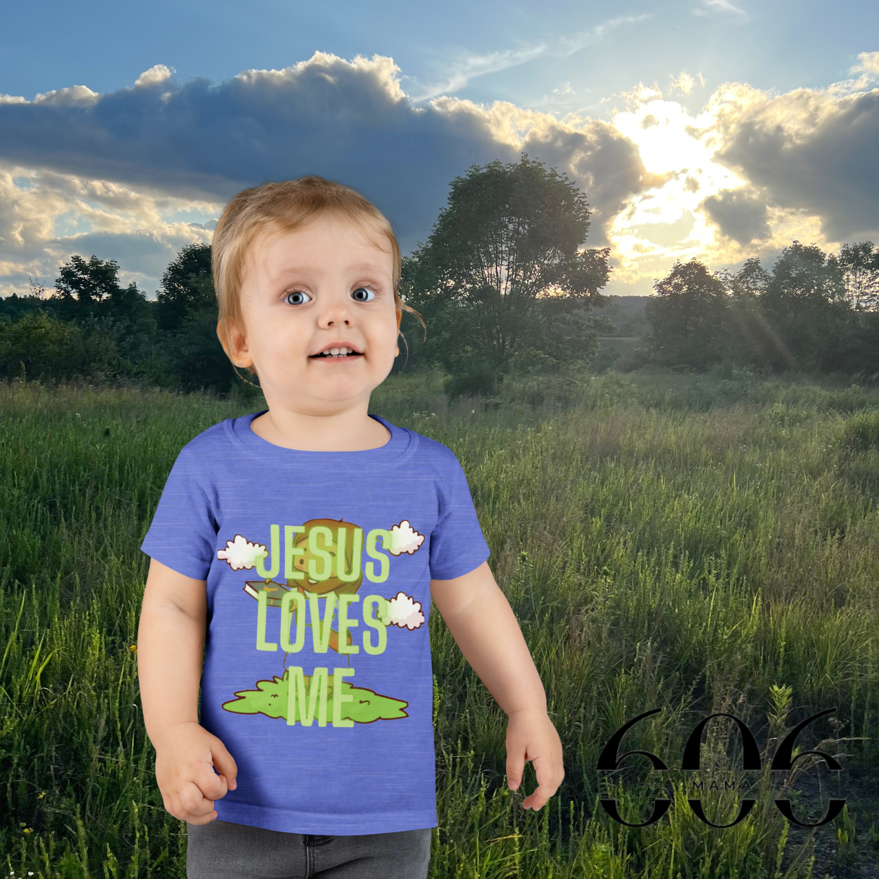 100% Cotton Toddler T-Shirt - Jesus Loves Me Graphic Tee, Cute Kids Apparel, Christian Gift for Toddlers, Faith-Based Shirt, Easter Outfit product thumbnail image 100% Cotton Toddler T-Shirt - Jesus Loves Me Graphic Tee, Cute Kids Apparel, Christian Gift for Toddlers, Faith-Based Shirt, Easter Outfit product thumbnail image