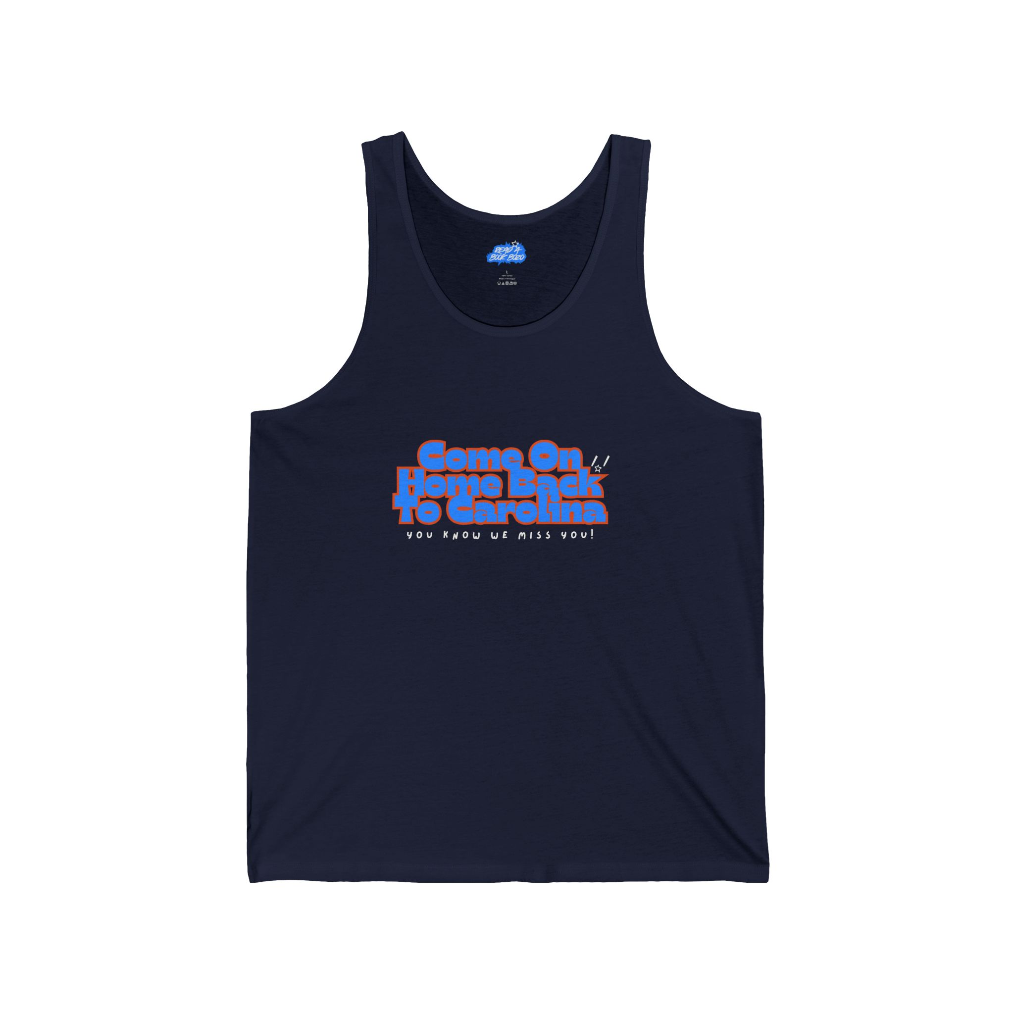 Come Home Back To Carolina - Jersey Tank