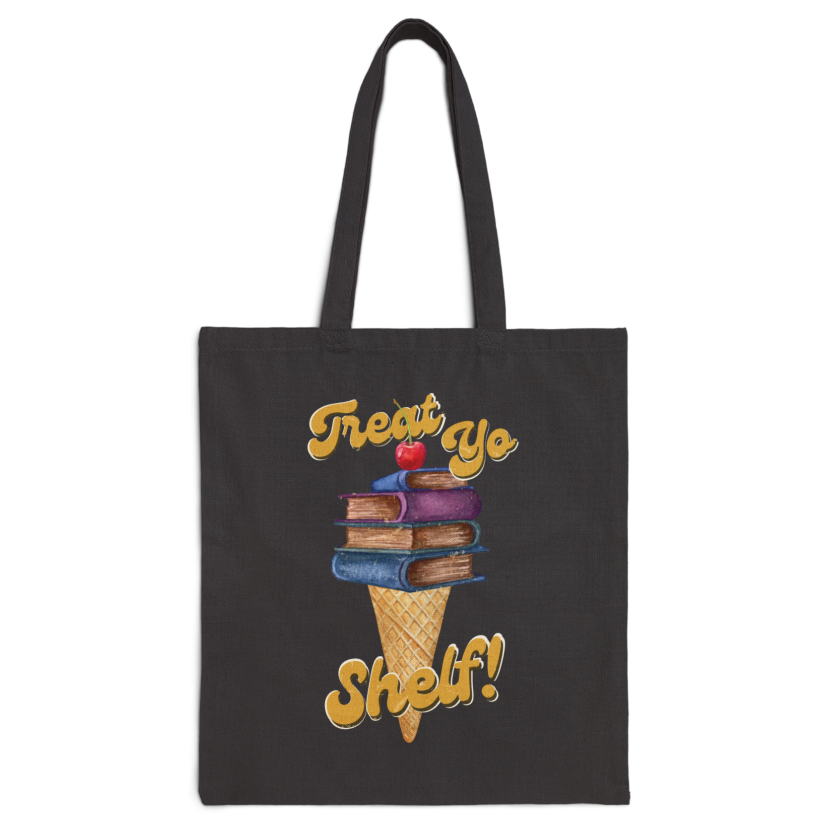 Treat Yo Shelf! Cotton Canvas Tote Bag