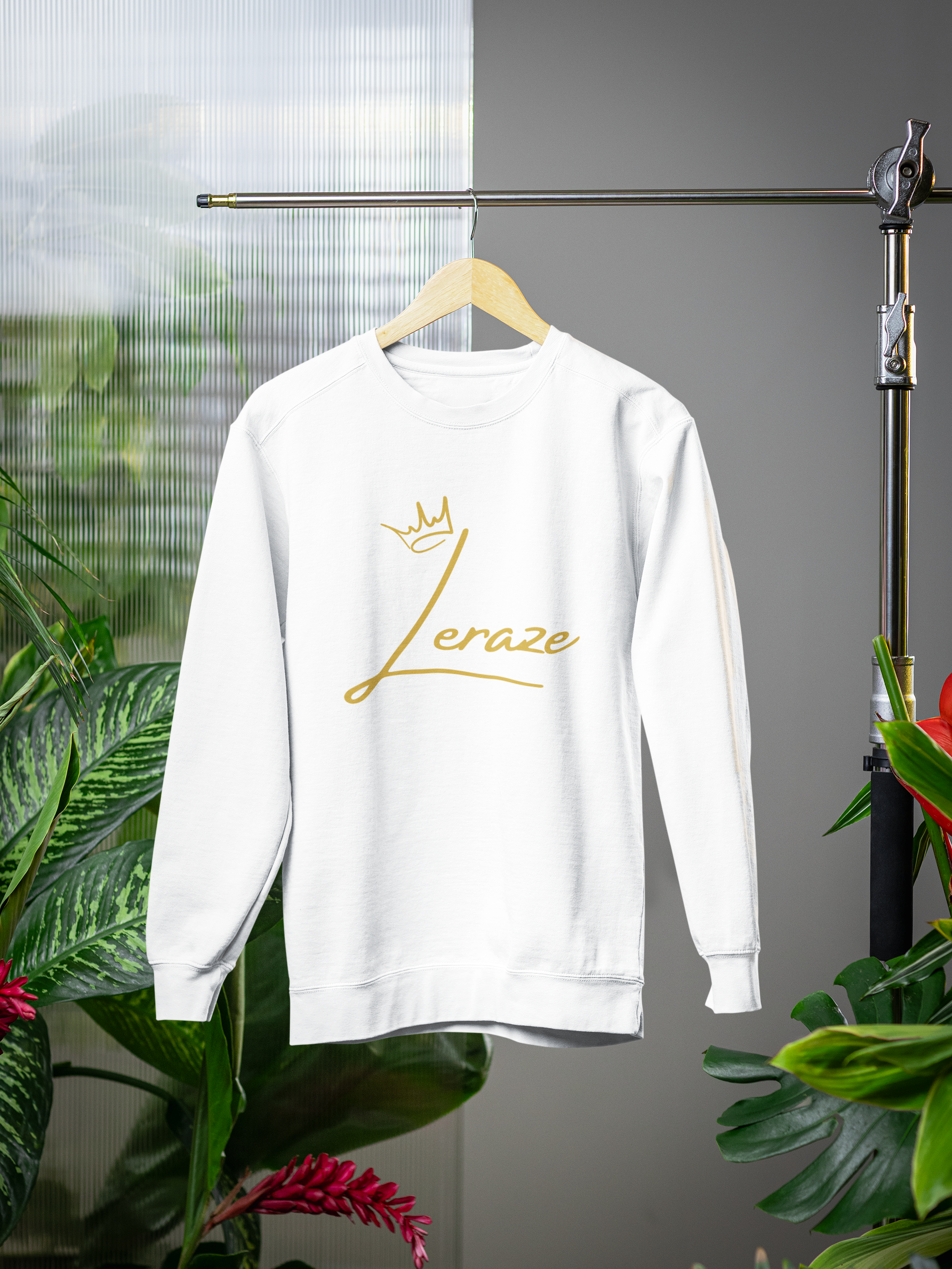 Luxurious Gold Leraze Crewneck Sweatshirt - Cozy Fall Fashion Gift for Her Birthday product thumbnail image Luxurious Gold Leraze Crewneck Sweatshirt - Cozy Fall Fashion Gift for Her Birthday product thumbnail image