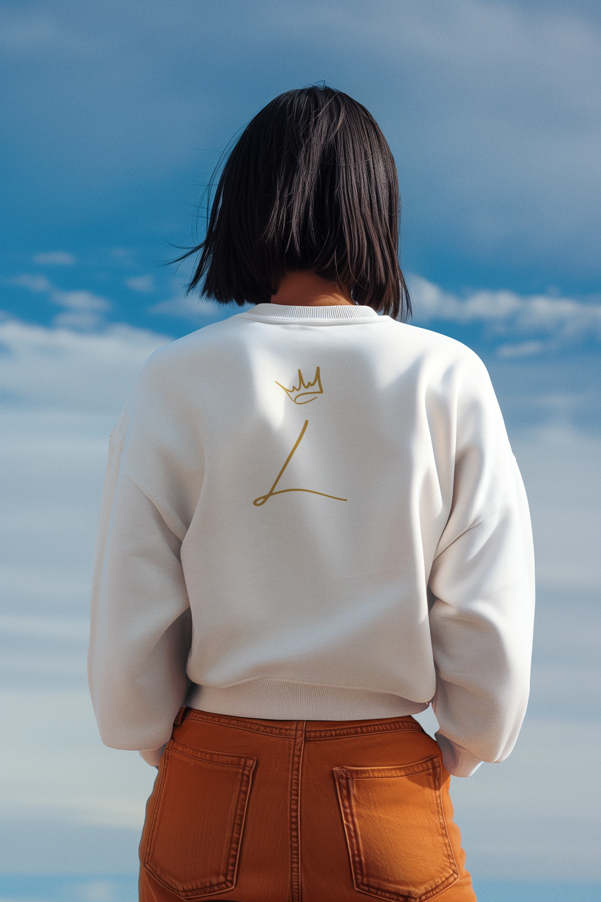 Luxurious Gold Leraze Crewneck Sweatshirt - Cozy Fall Fashion Gift for Her Birthday product thumbnail image Luxurious Gold Leraze Crewneck Sweatshirt - Cozy Fall Fashion Gift for Her Birthday product thumbnail image