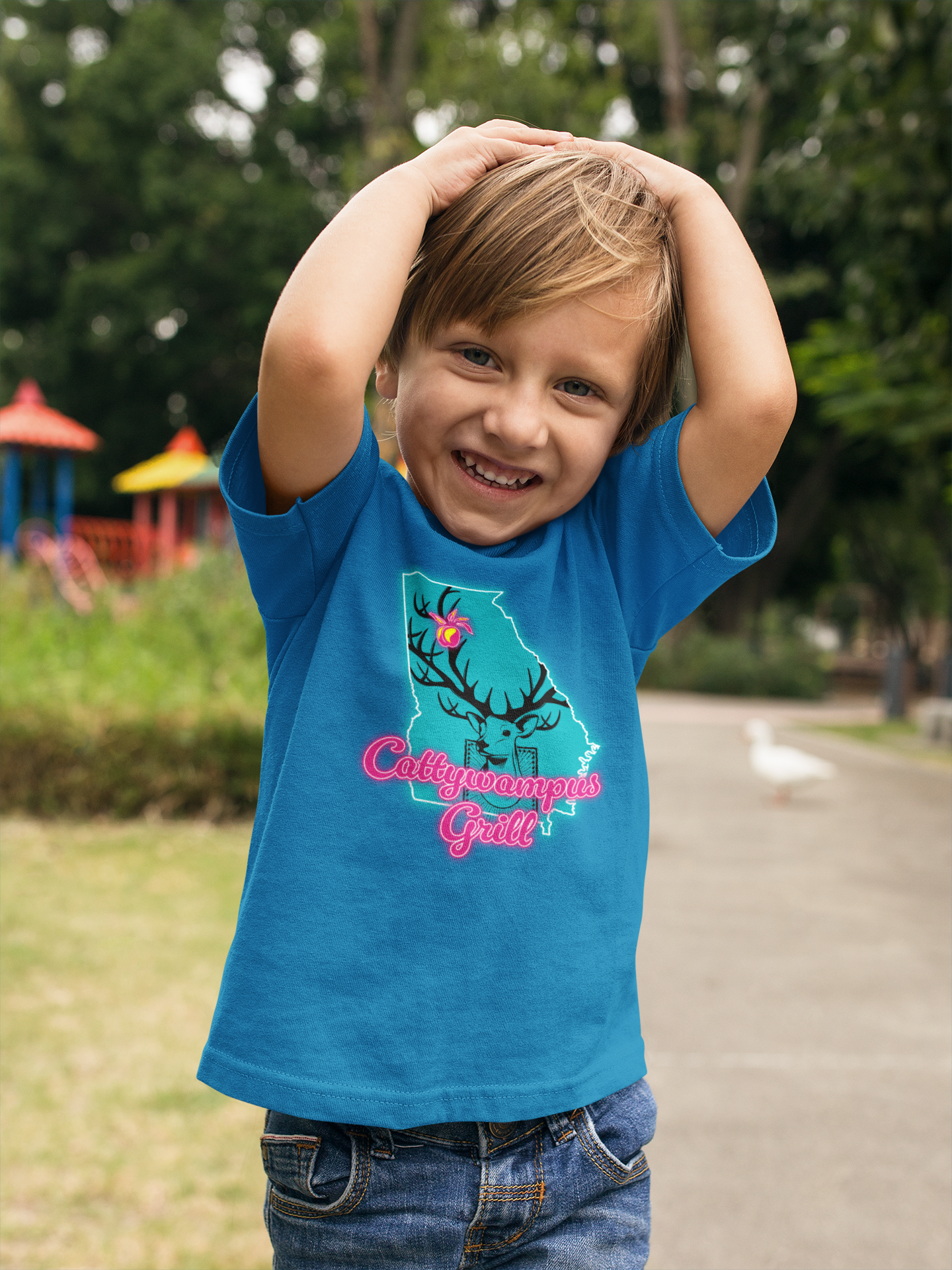 Catty State Toddler Tee  Catty State Toddler Tee