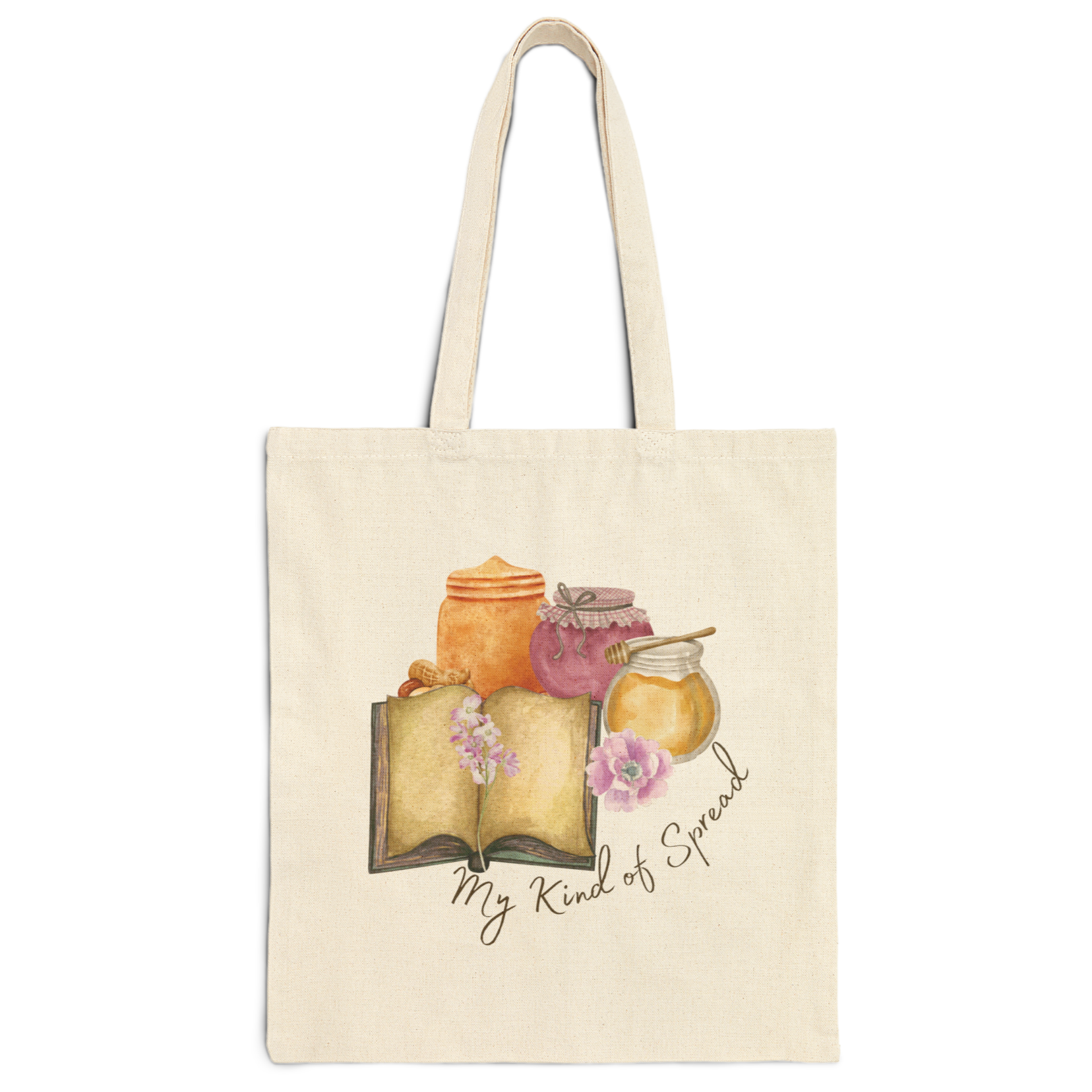My Kind Of Spread Cotton Canvas Tote Bag