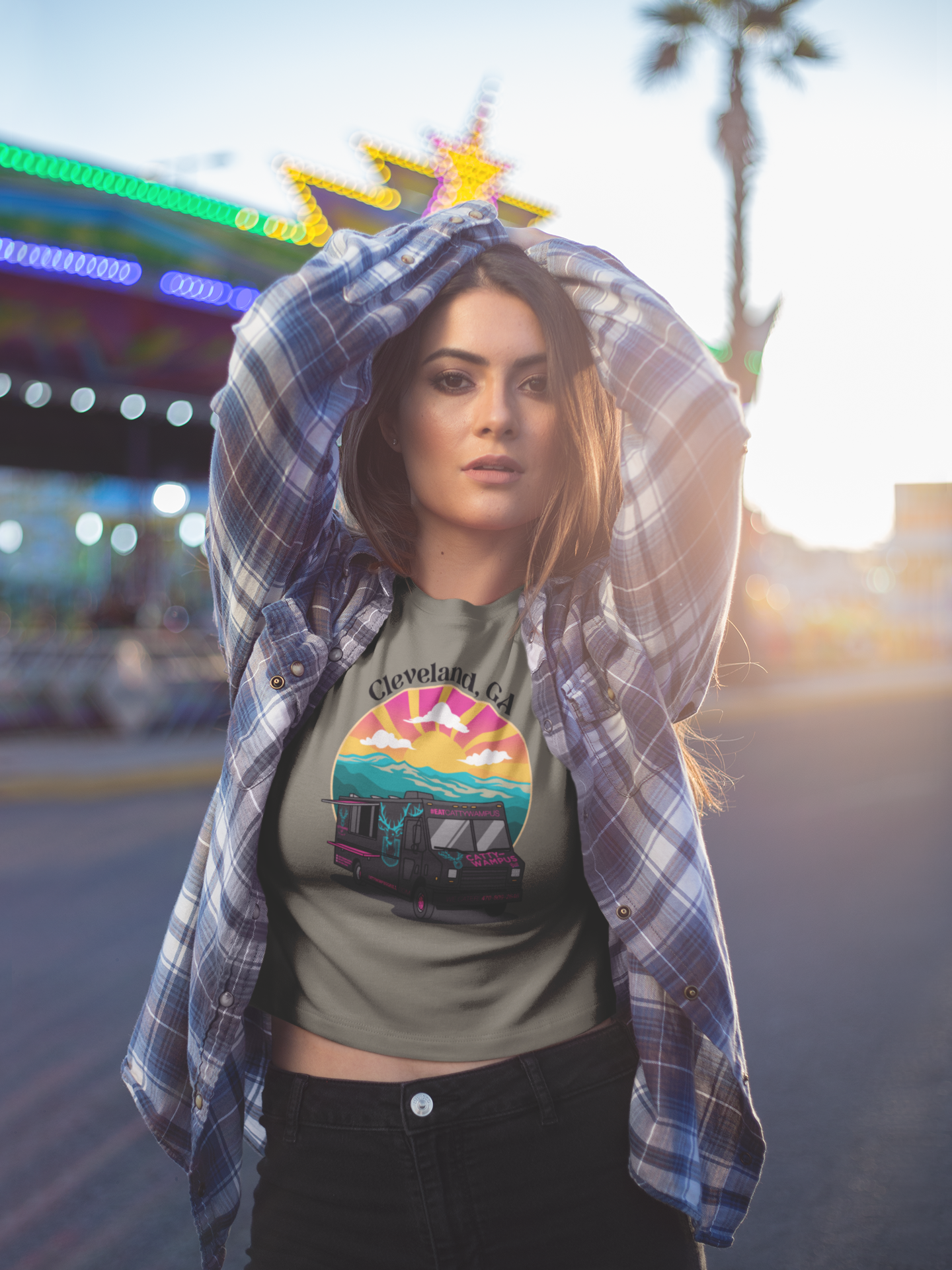 100% Cotton Catty Tee 100% Cotton Catty Tee