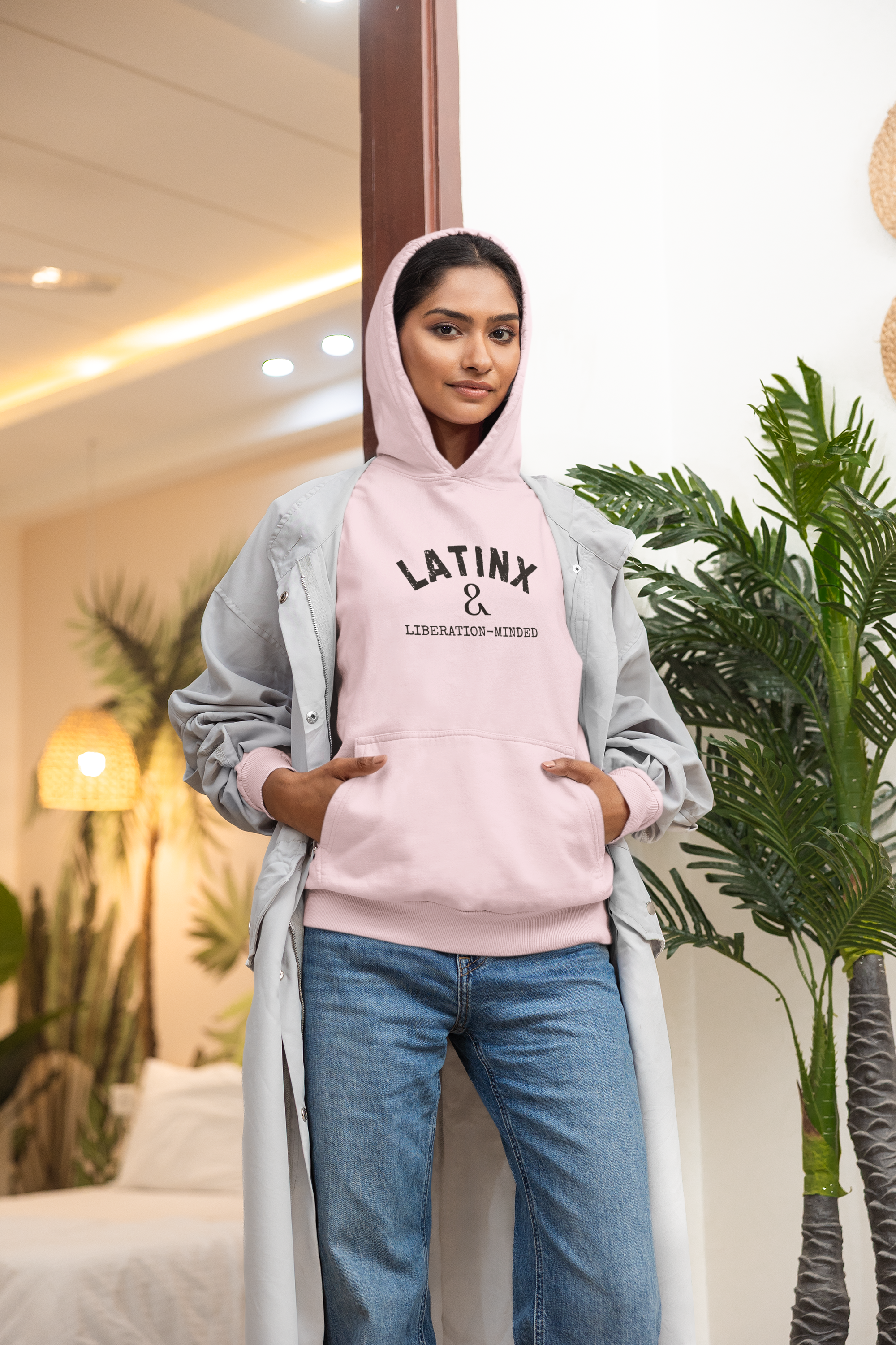 Latinx &amp; Liberation-Minded Hoodie product thumbnail image