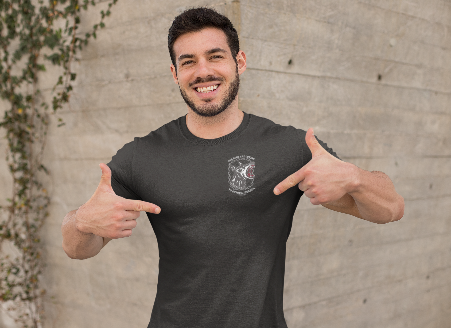 JEZEBEL'S DEMISE Men's Graphic Tee, Edgy Streetwear, Perfect for Casual Outings, Unique Menswear