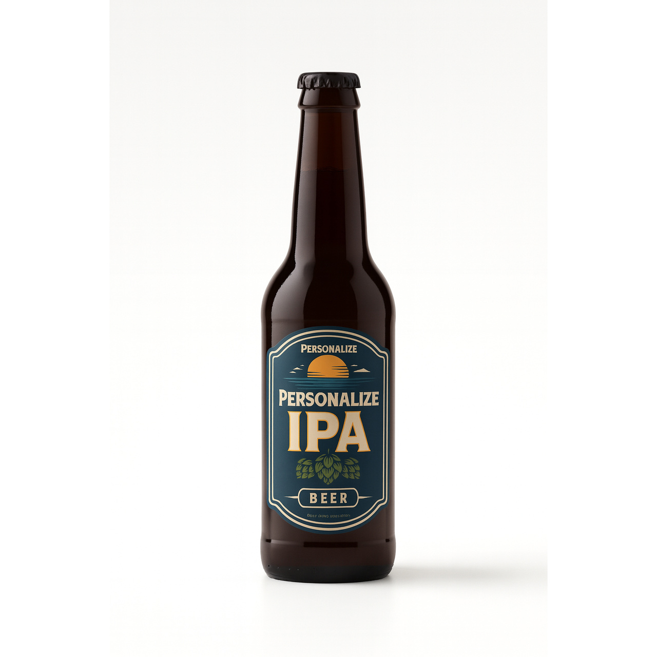 Hazy IPA Custom Beer Label Hazy IPA Custom Beer Label
