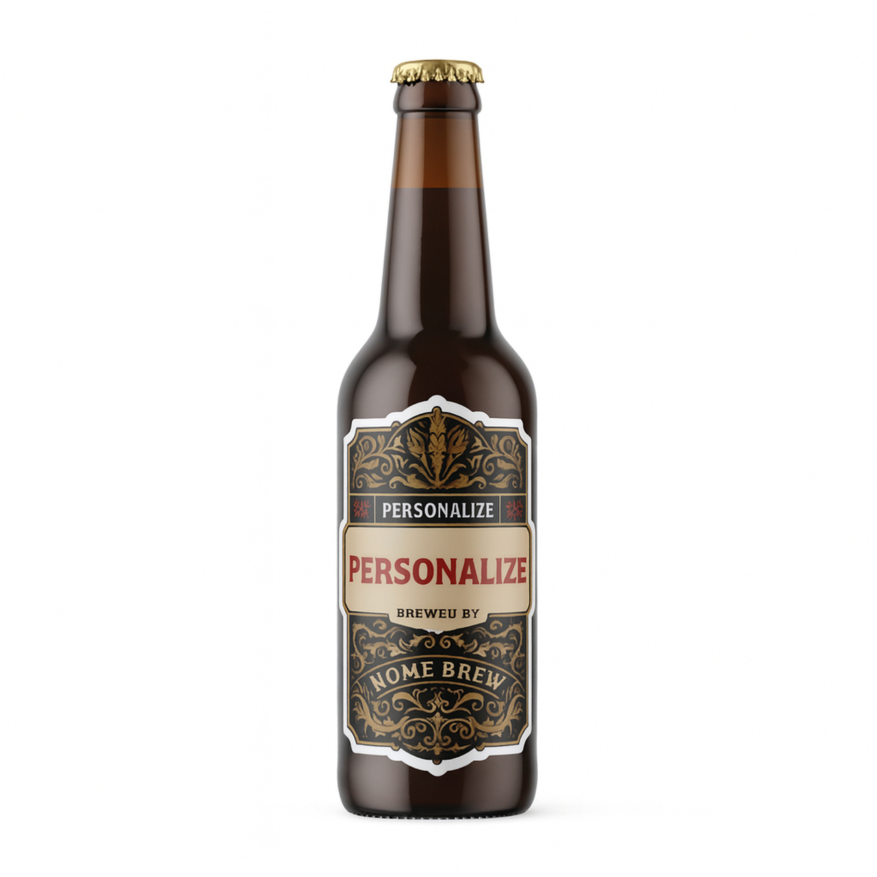 Dubbel Custom Beer Label Dubbel Custom Beer Label
