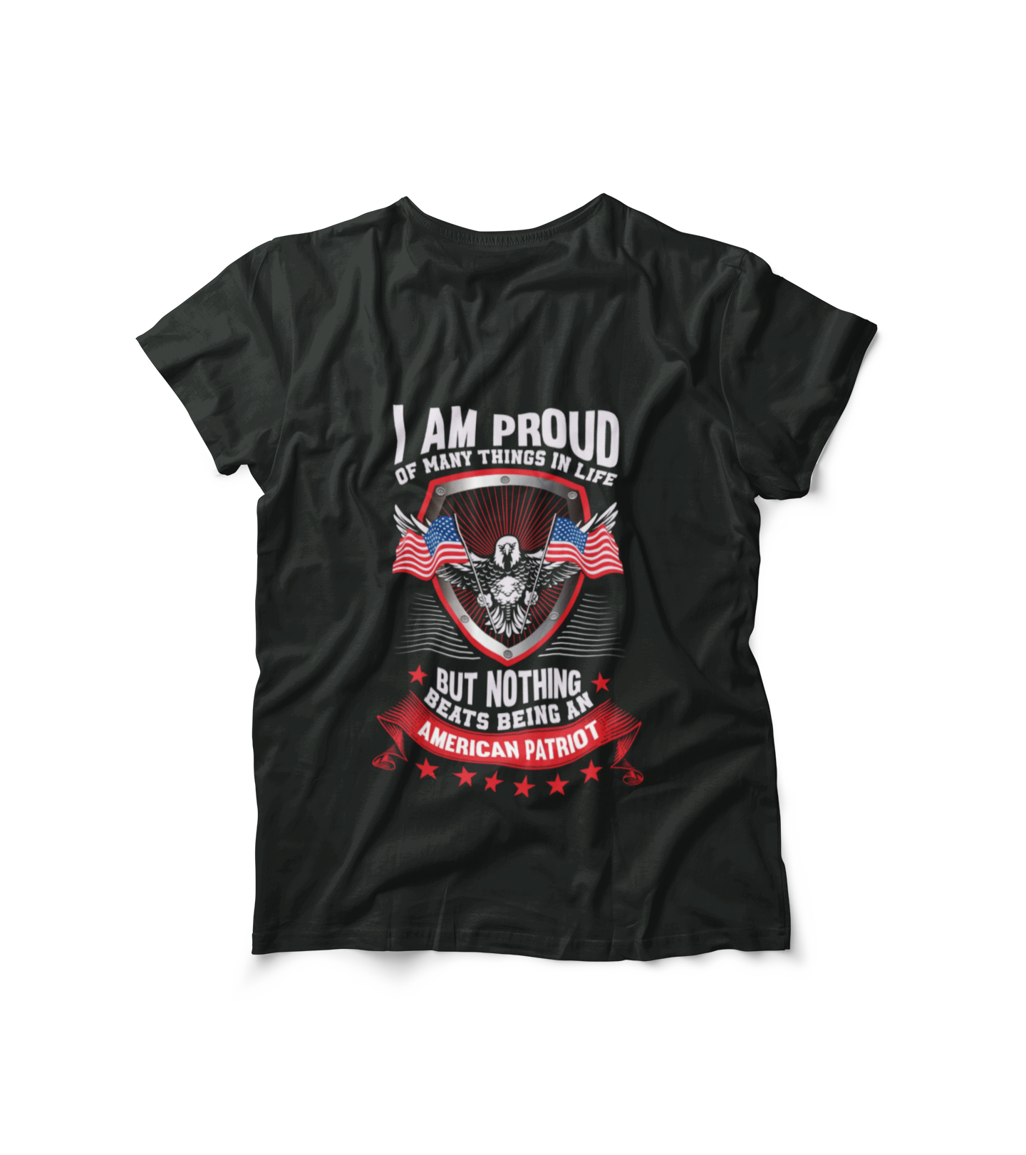 Patriotic Unisex T-Shirt | Proud American Independence Day  product thumbnail image