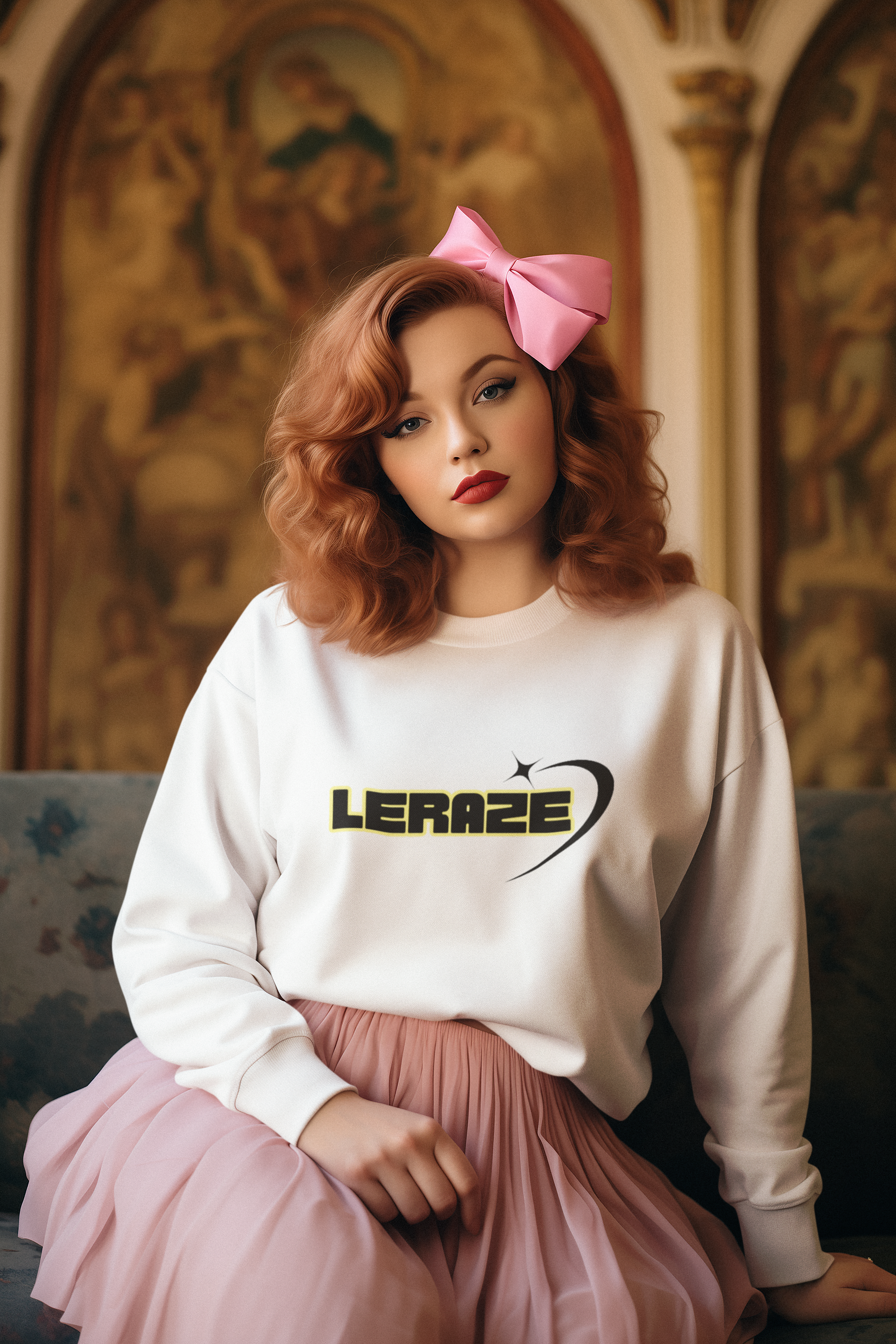 Leraze Unisex Crewneck Sweatshirt | Cozy Casual Wear, Gift for Friends, Graphic Sweatshirt, Trendy Apparel, Everyday Style Leraze Collection  Leraze Unisex Crewneck Sweatshirt | Cozy Casual Wear, Gift for Friends, Graphic Sweatshirt, Trendy Apparel, Everyday Style Leraze Collection