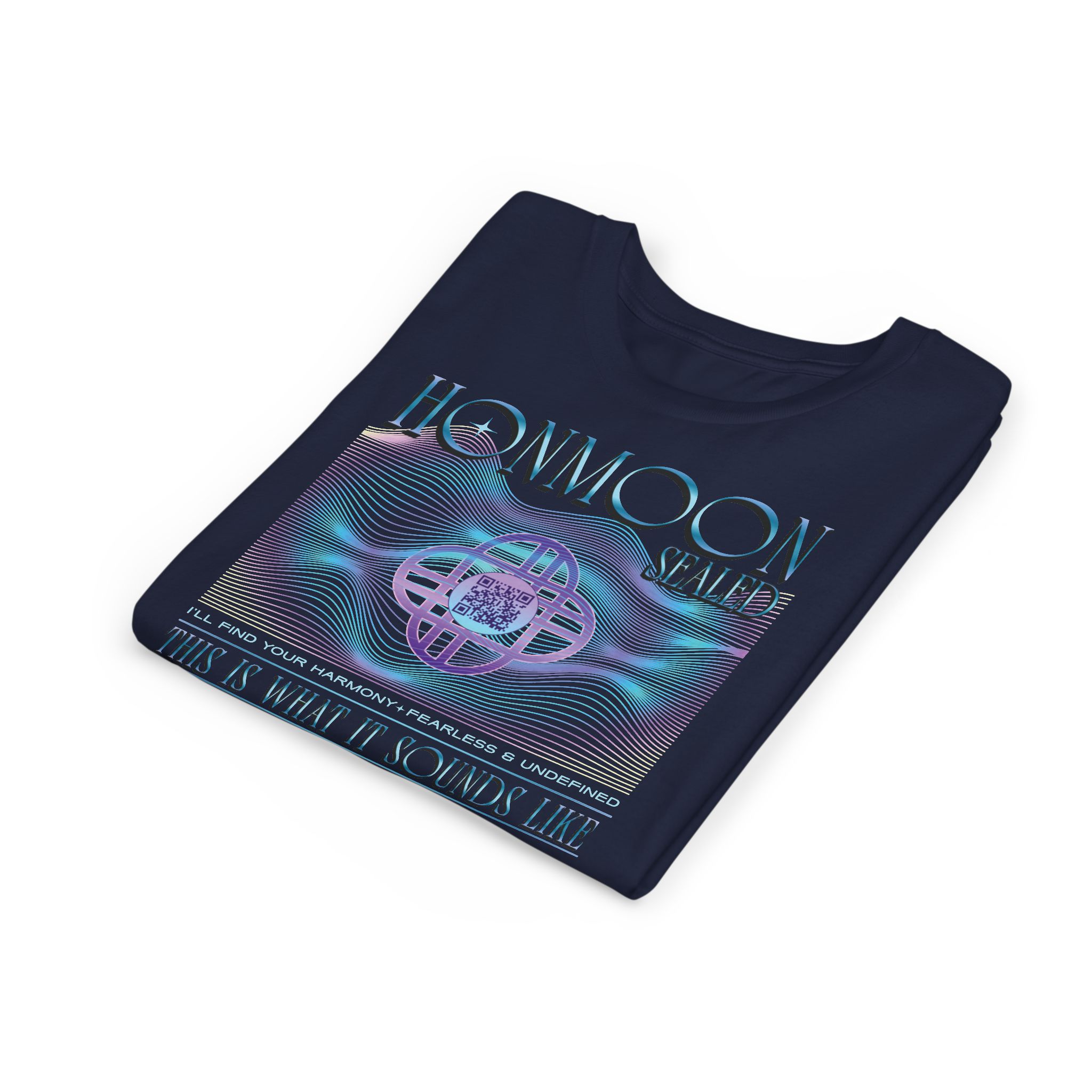Youth Unisex Honmoon Tee with scannable QR code product thumbnail image Youth Unisex Honmoon Tee with scannable QR code product thumbnail image