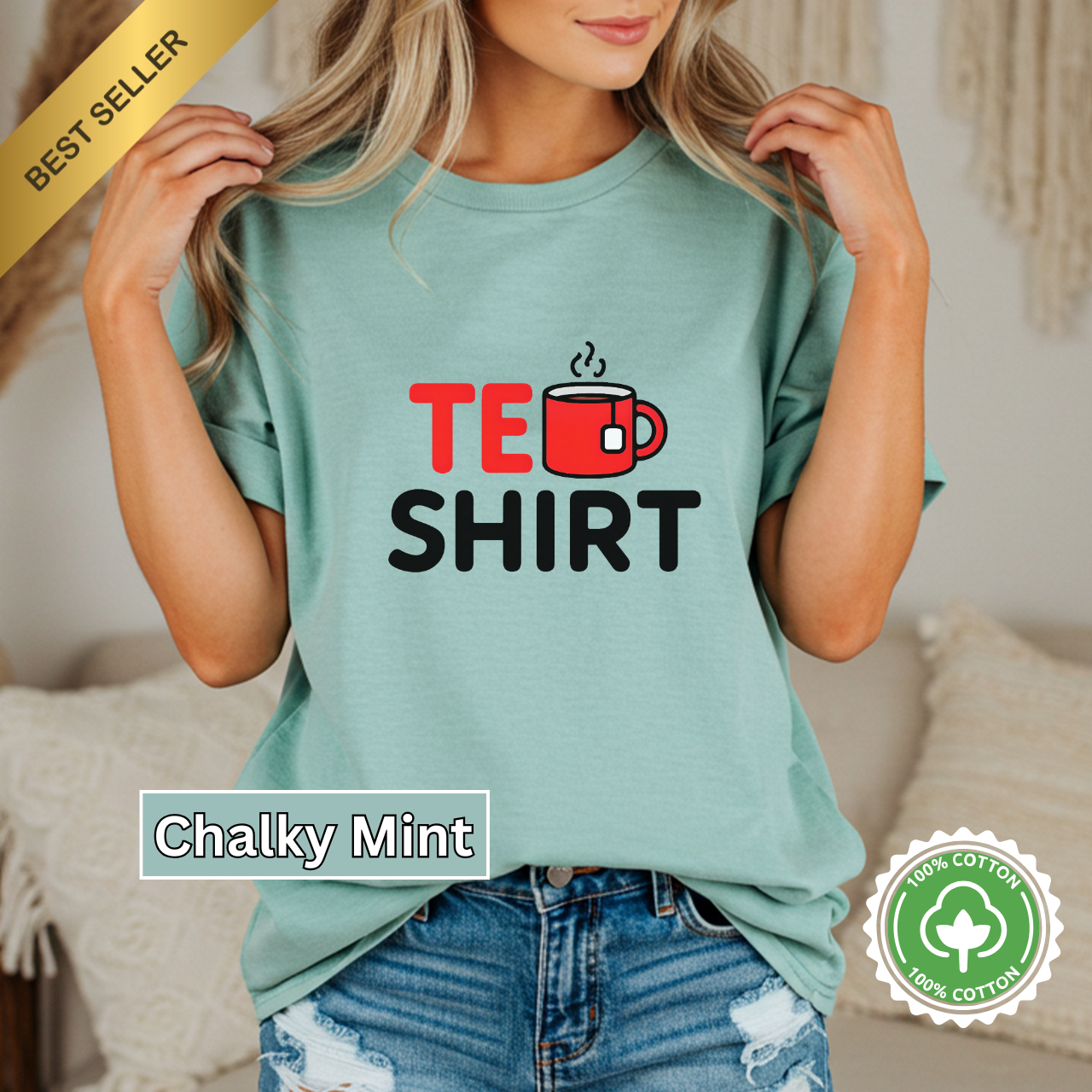 Tea Shirt Funny Coffee Lover T-Shirt, Unisex Garment-Dyed Tee, Gift for Coffee Enthusiasts, Cute Casual Wear, Perfect for Birthdays, Relaxing Days product thumbnail image Tea Shirt Funny Coffee Lover T-Shirt, Unisex Garment-Dyed Tee, Gift for Coffee Enthusiasts, Cute Casual Wear, Perfect for Birthdays, Relaxing Days product thumbnail image