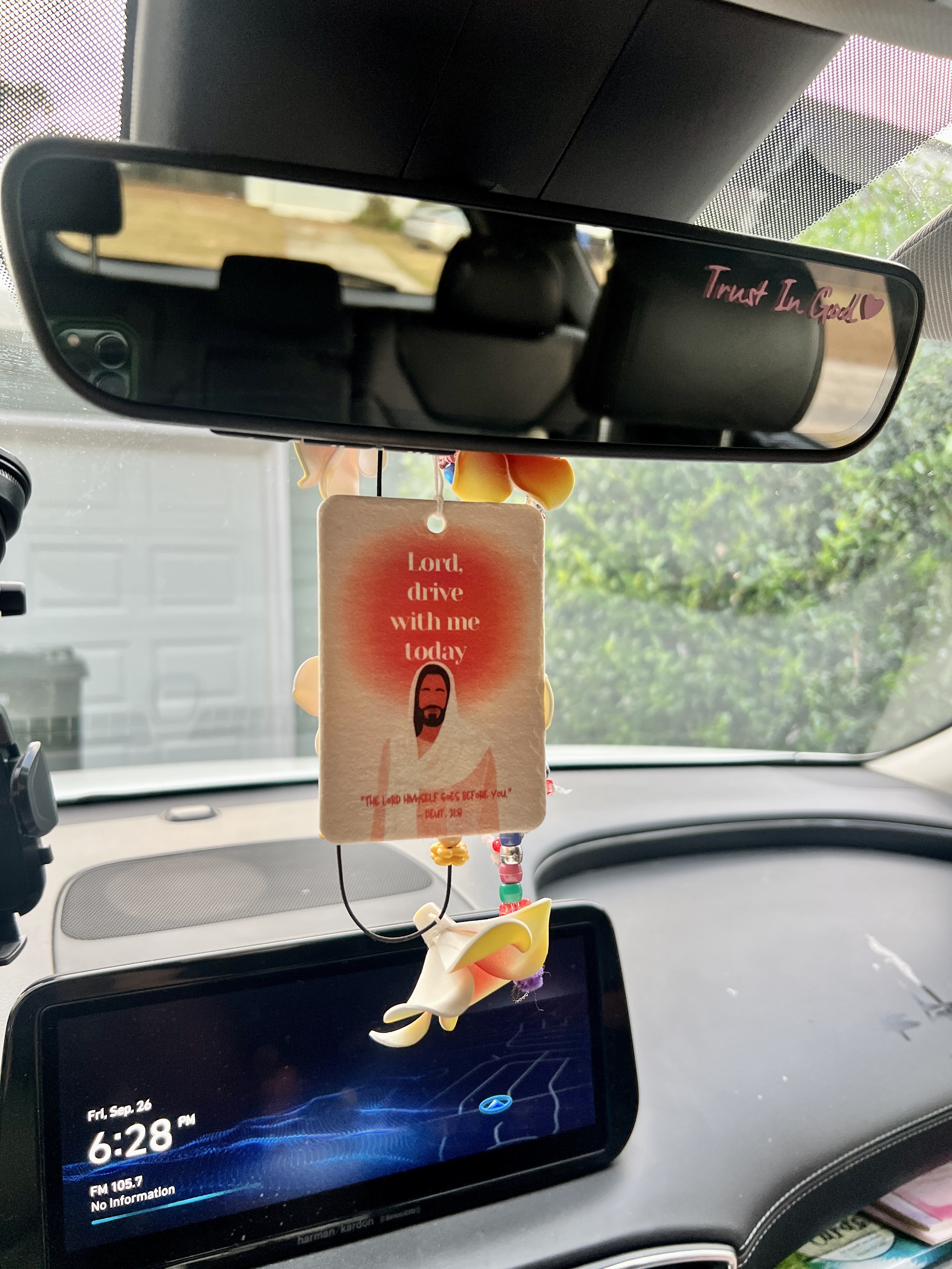 Christian Car Air Freshener | Scripture Gifts | Lord, drive with me today Faith Decor product thumbnail image Christian Car Air Freshener | Scripture Gifts | Lord, drive with me today Faith Decor product thumbnail image
