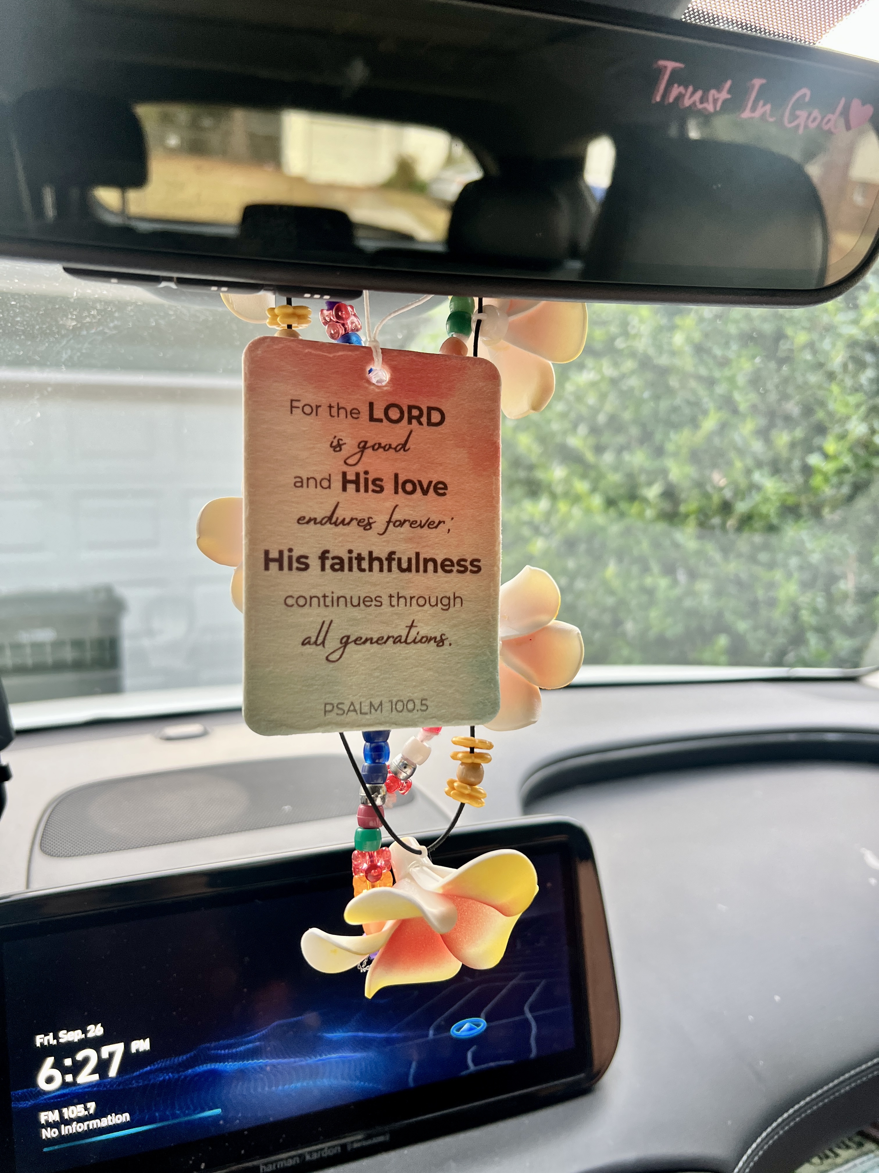 Christian Car Air Freshener | Scripture Gifts | For the Lord is Good – Psalm 100:5 Faith Decor product thumbnail image Christian Car Air Freshener | Scripture Gifts | For the Lord is Good – Psalm 100:5 Faith Decor product thumbnail image